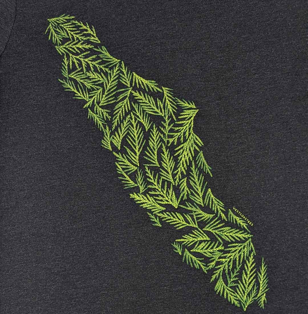 Close-up Cedar Bough Island Unisex T-shirt