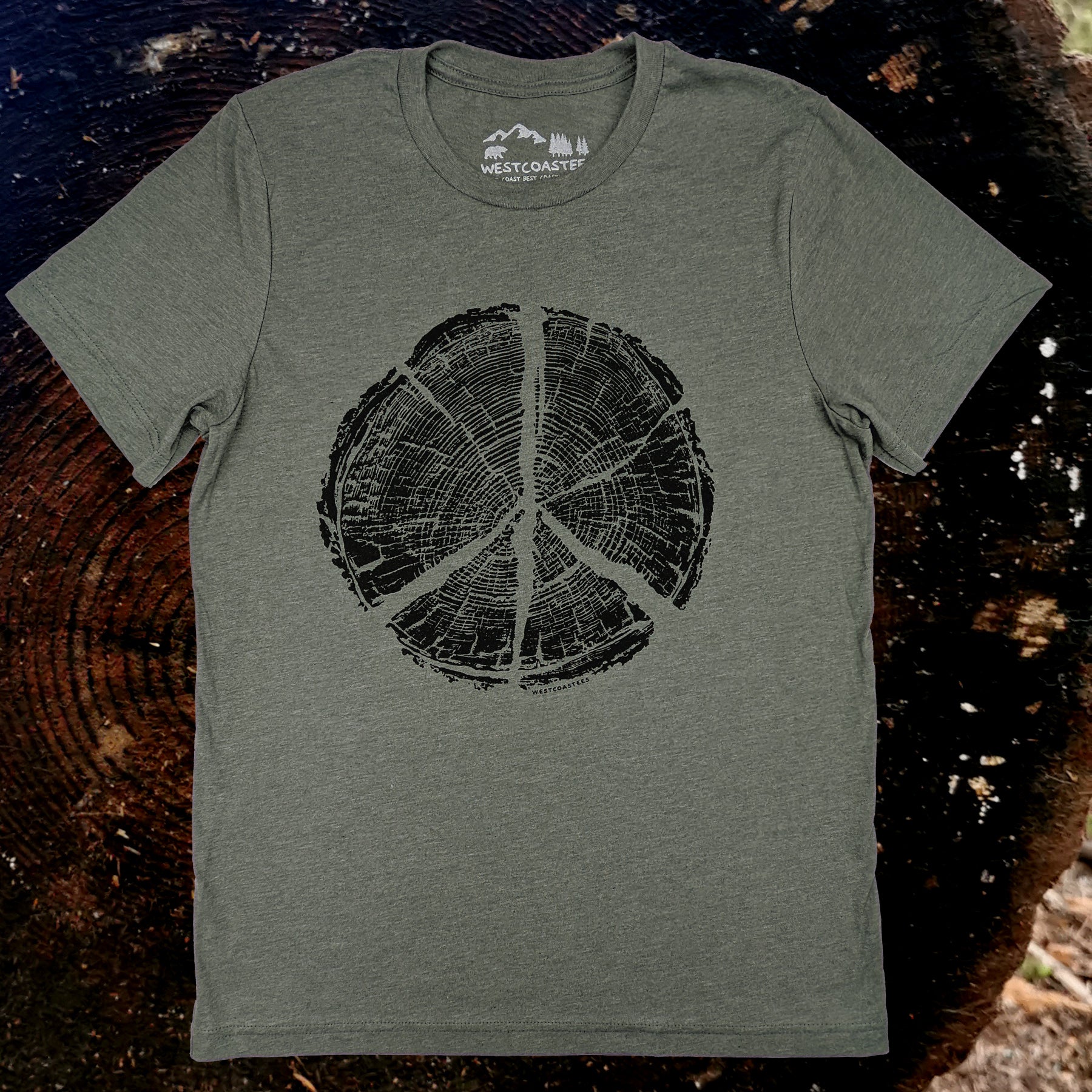 Adult Unisex Tree Peace T-shirt