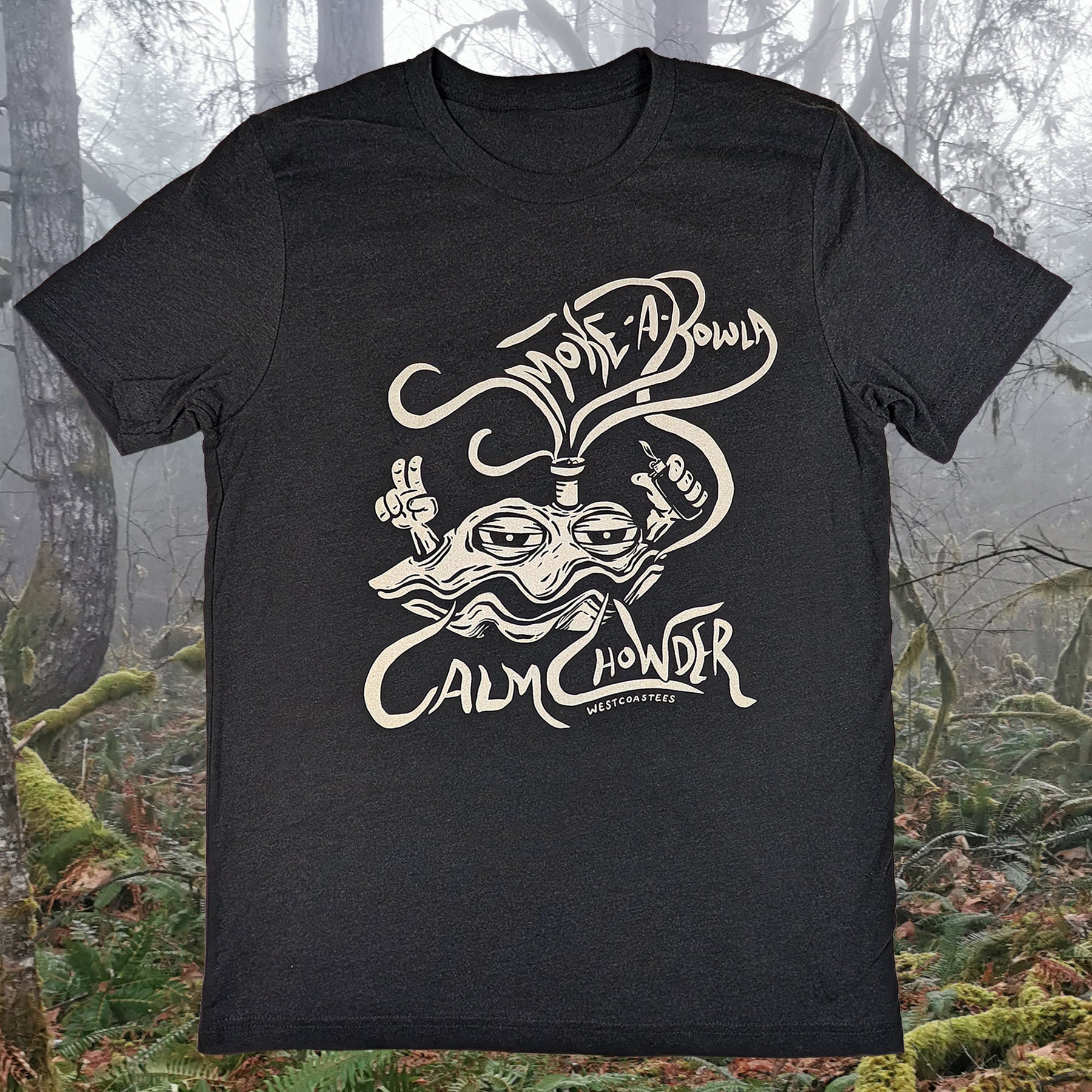Adult Unisex Calm Chowder T-shirt – Westcoastees