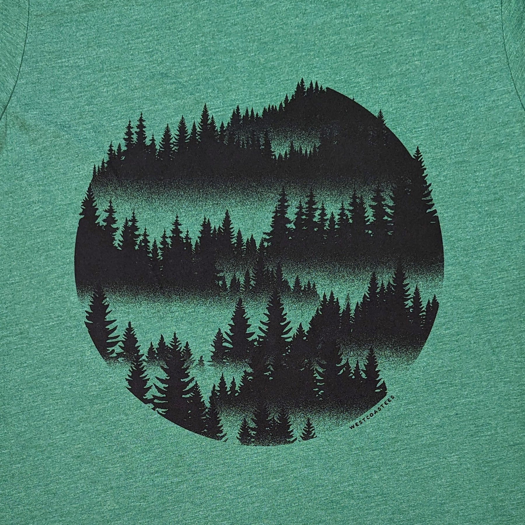 Adult Unisex Misty Forest T-shirt