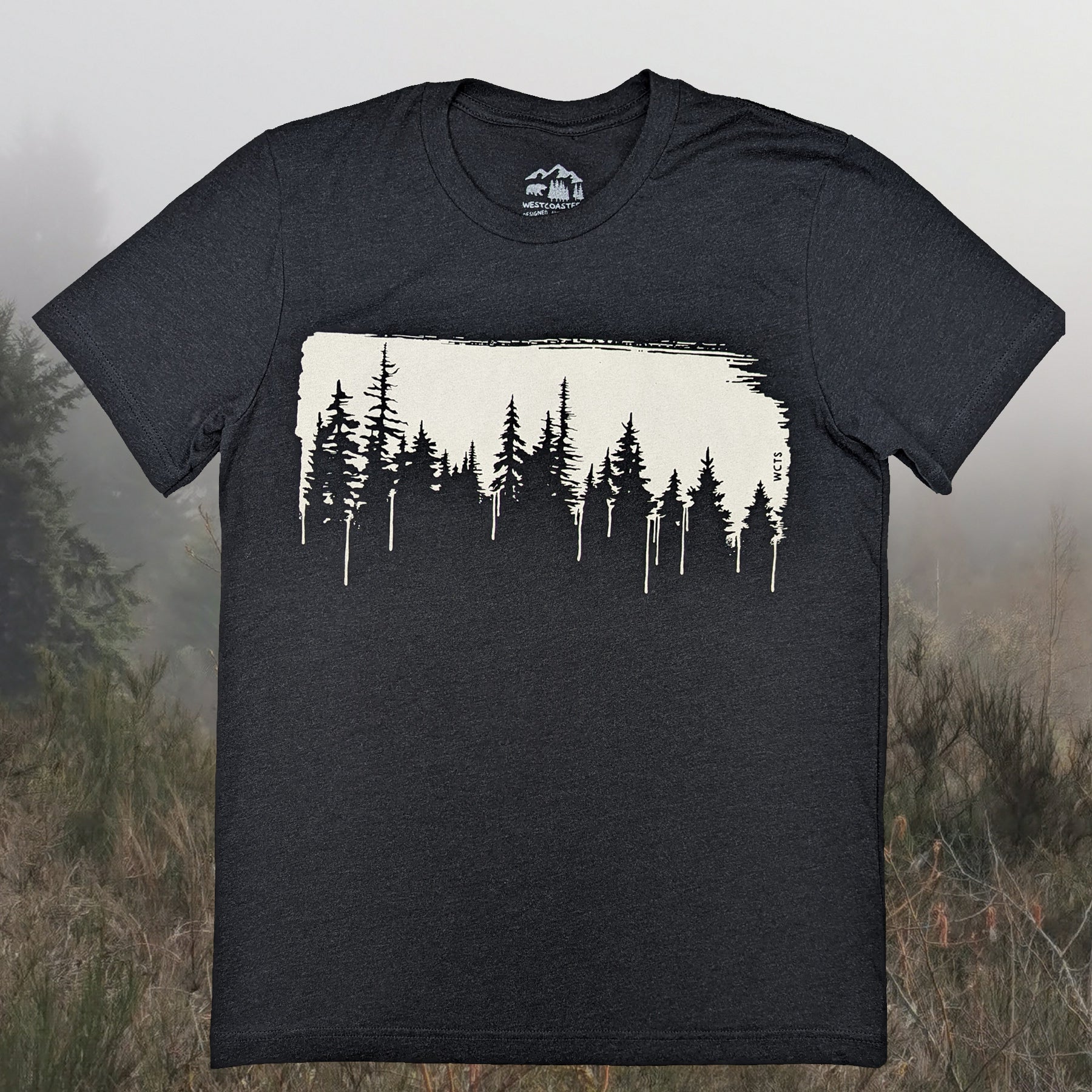 Adult Unisex Painted Forest Graphic Tee