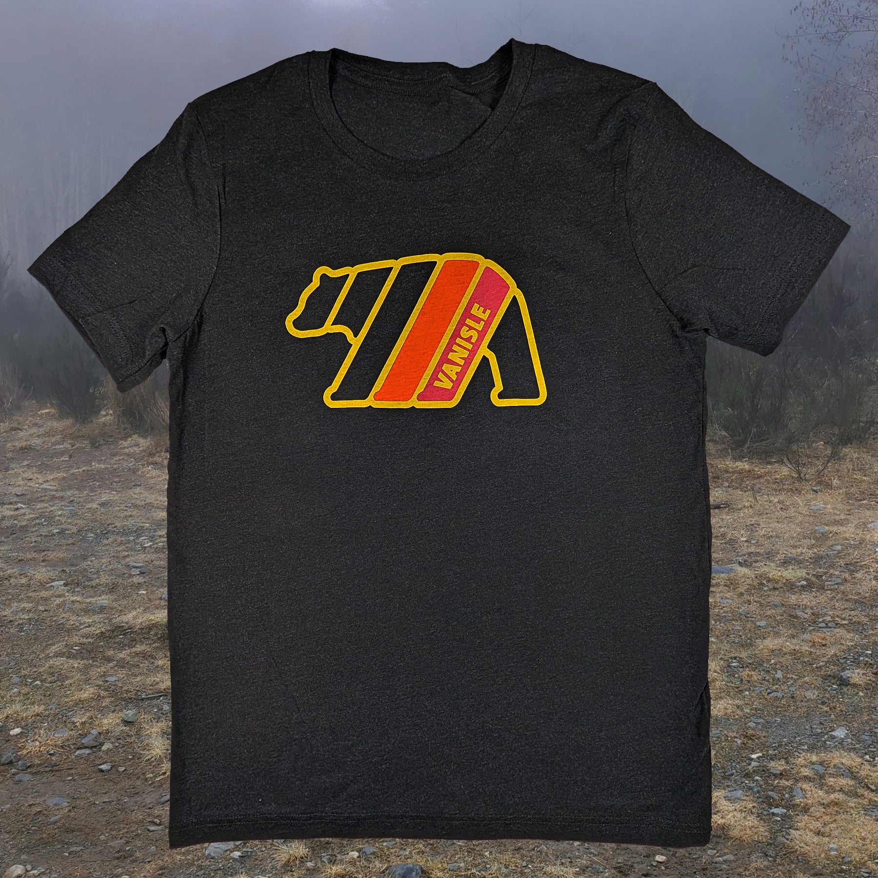 Adult Unisex Retro Bear T-shirt