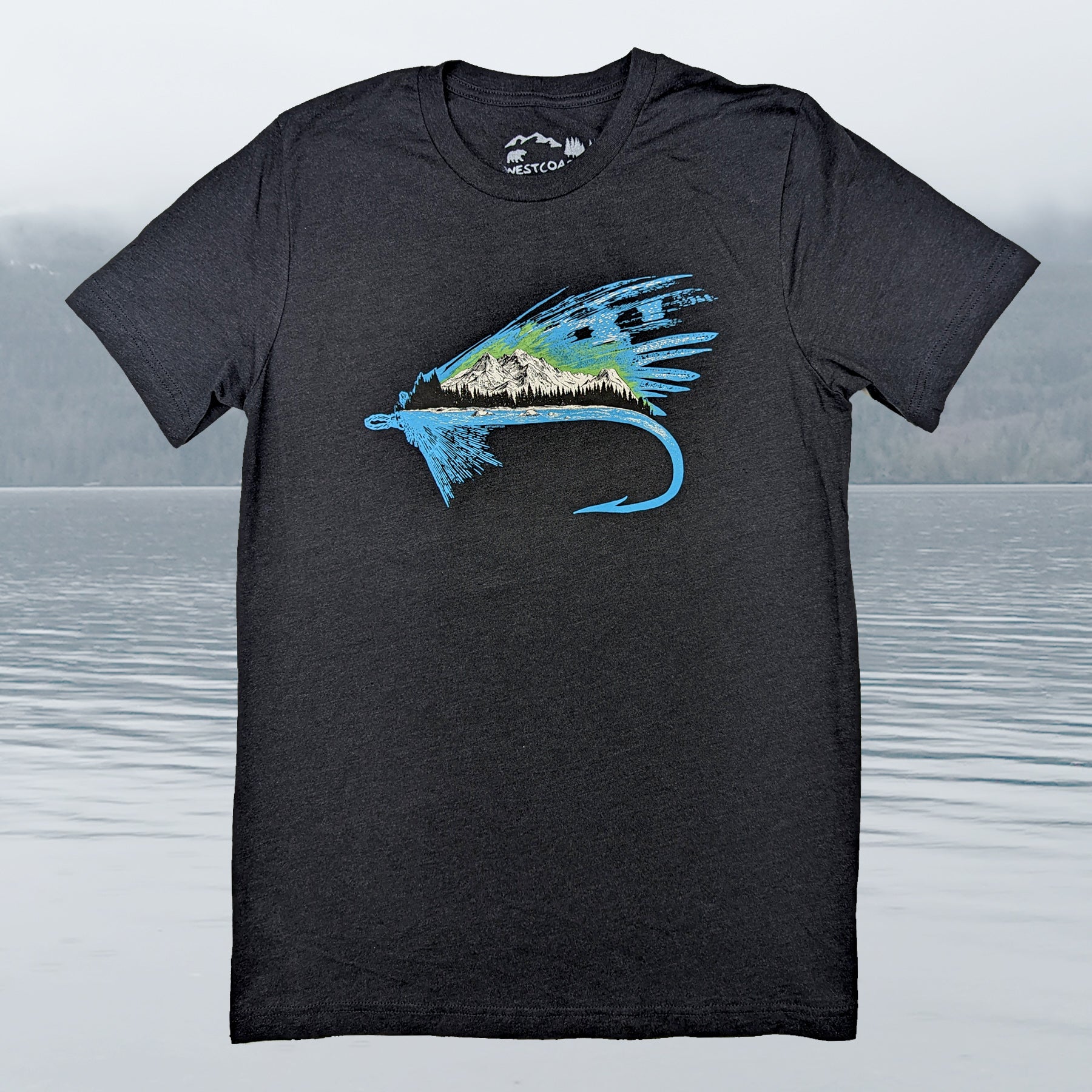 Adult Unisex River Fly Graphic Tee