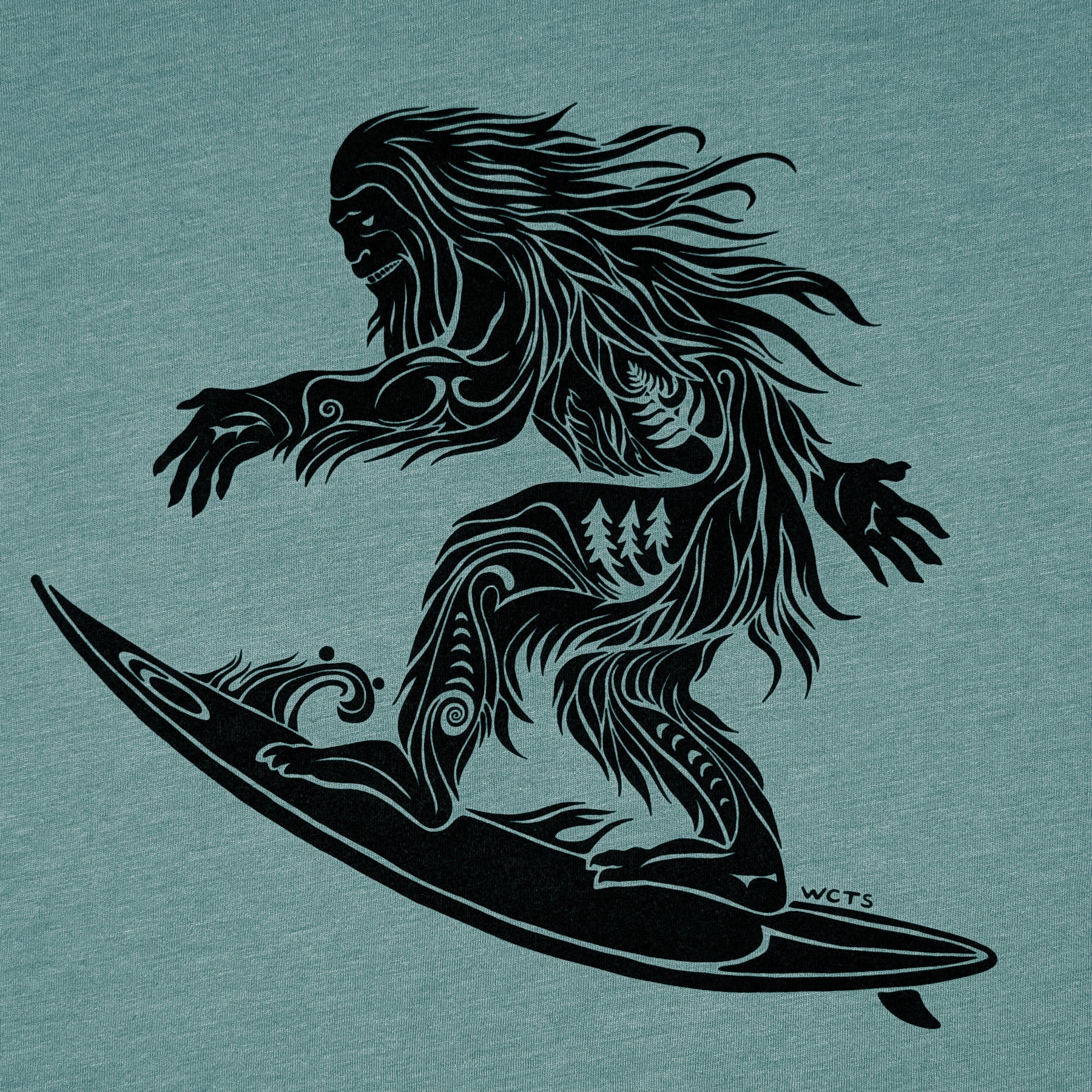 Adult Unisex Surf Squatch