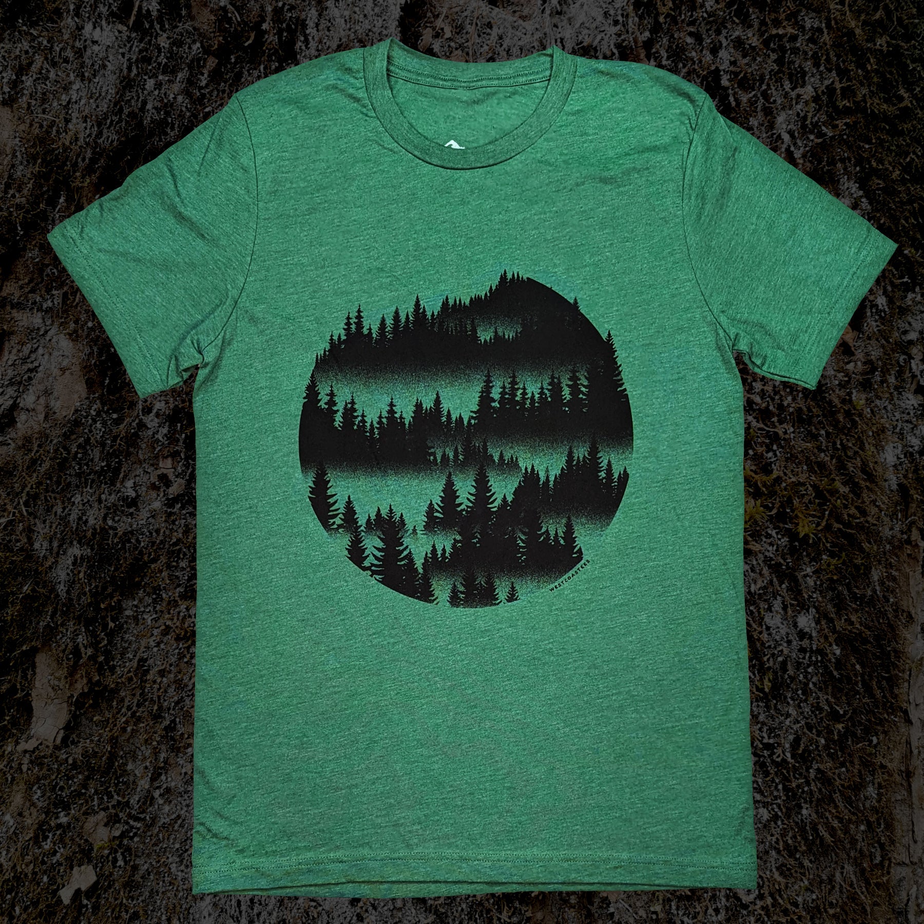 Adult Unisex Misty Forest T-shirt