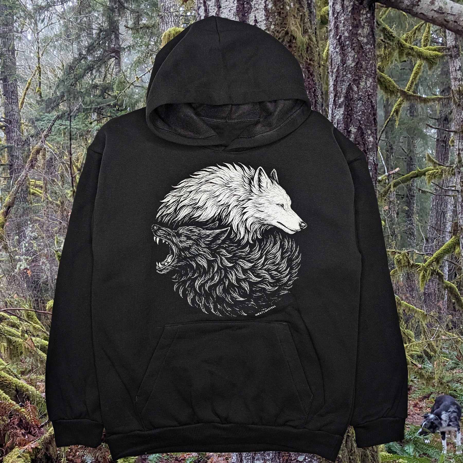 Adult Unisex Spirit Wolves Hoodie