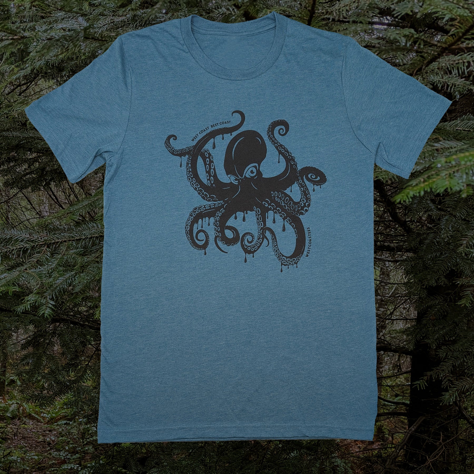 Adult Unisex Giant Pacific Octopus T-shirt