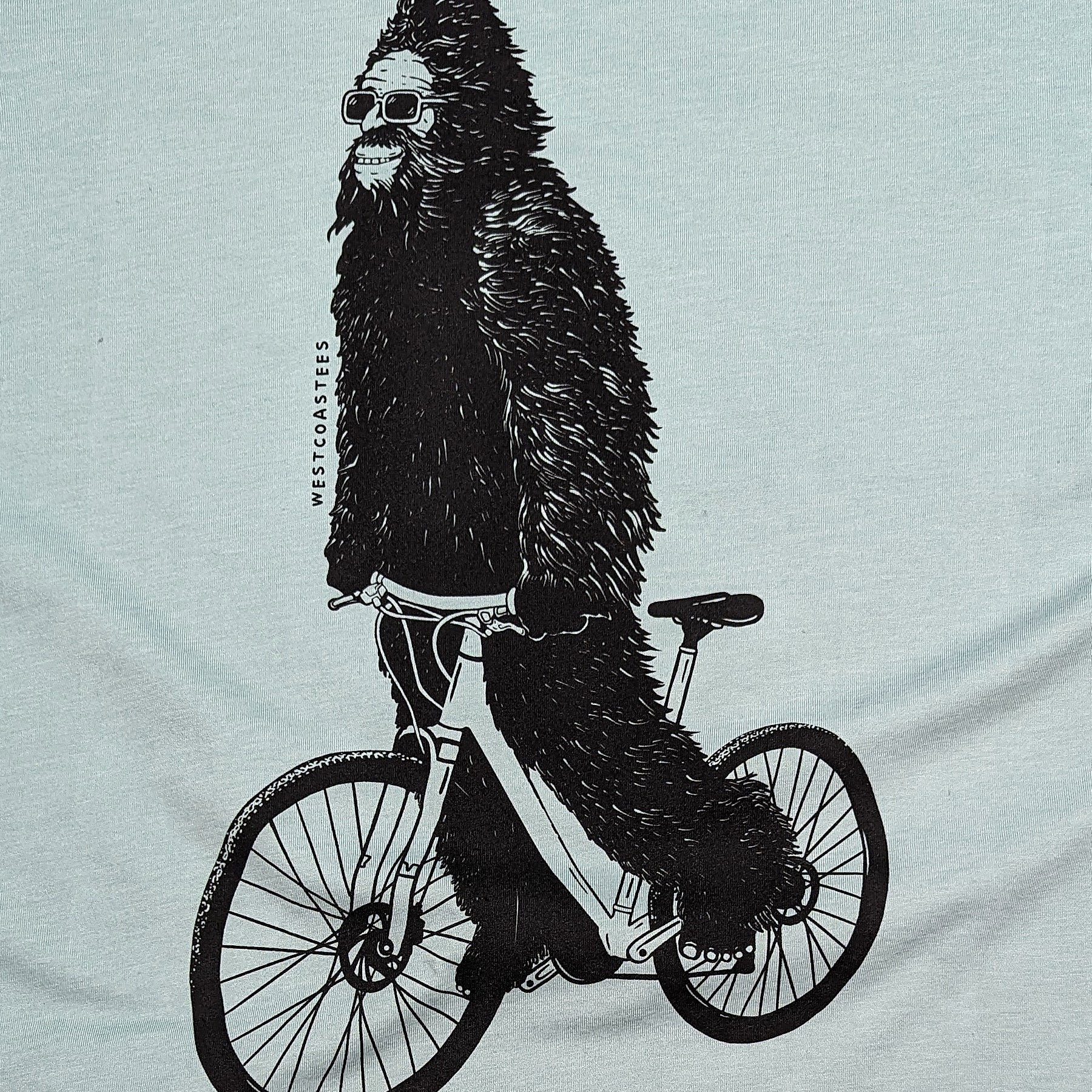 Adult Unisex Biking Squatch T-shirt