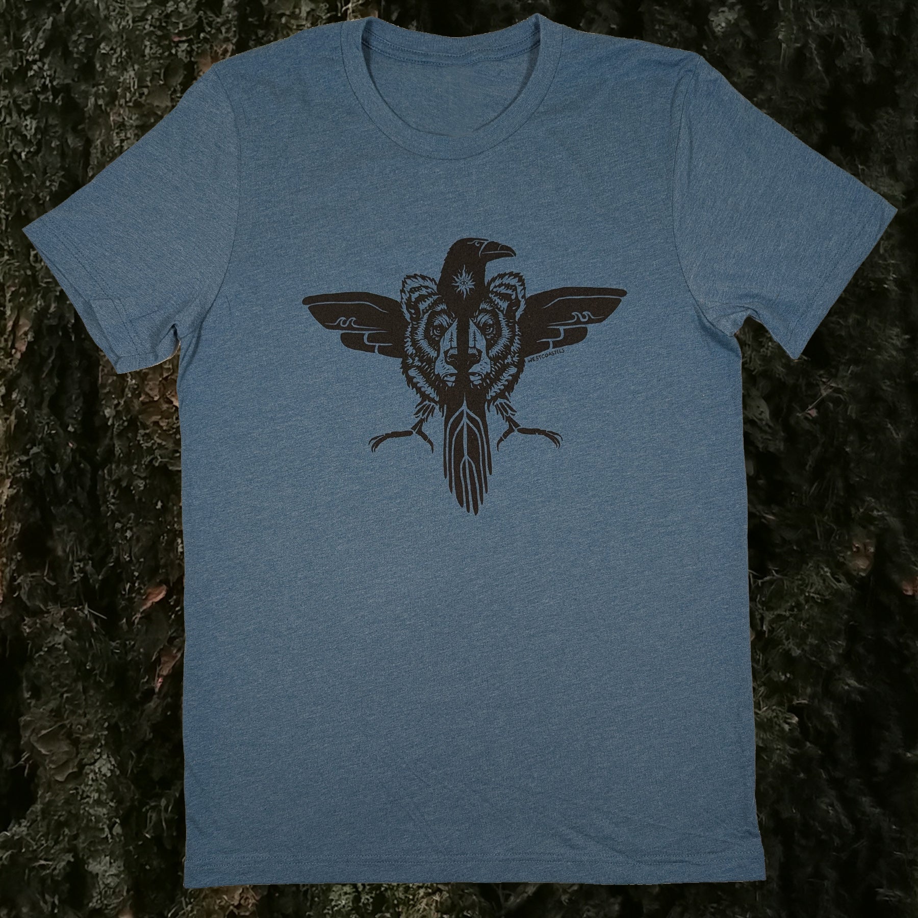 Adult Unisex Raven Bear T-shirt