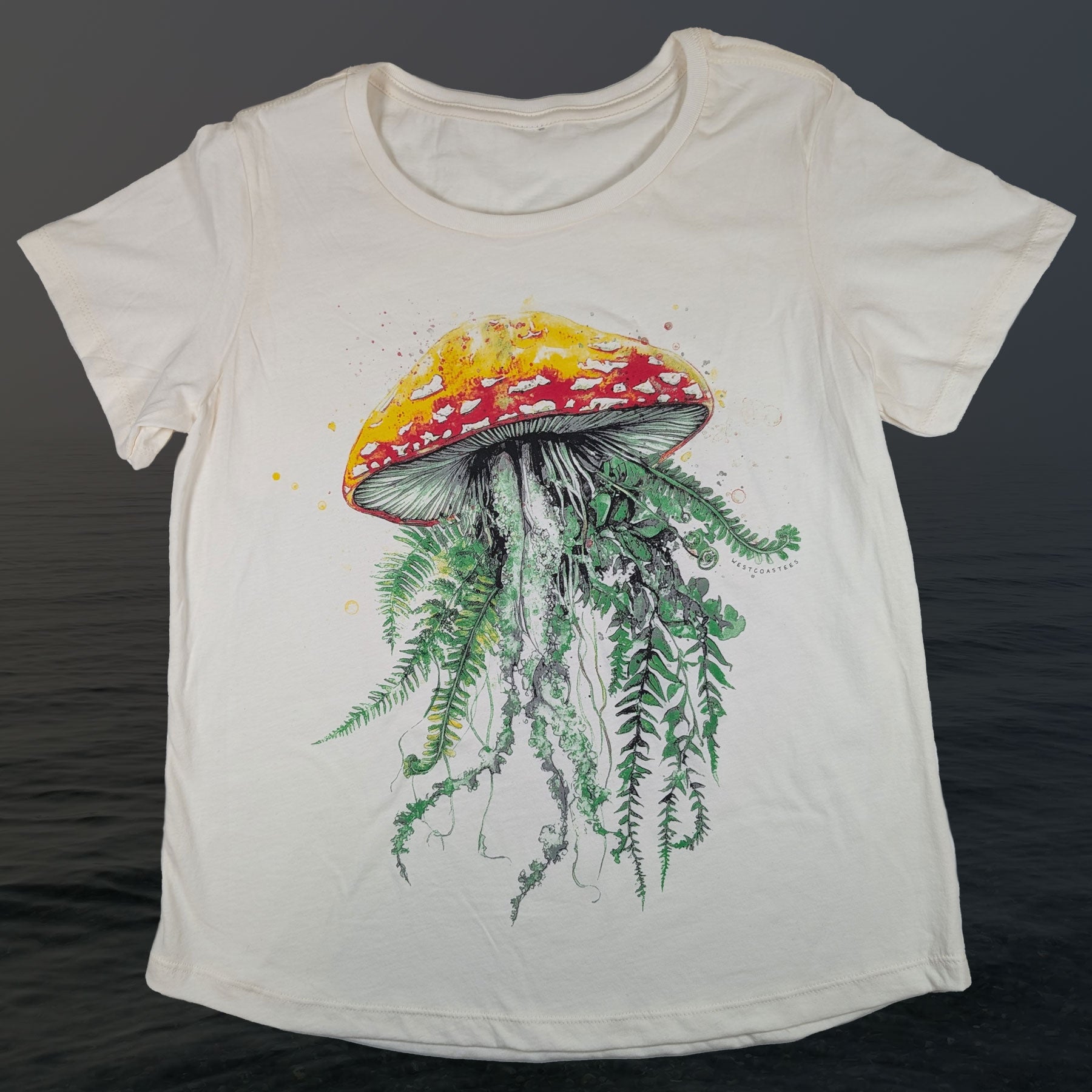 Women's Forest Jelly Scoop Neck T-shirt