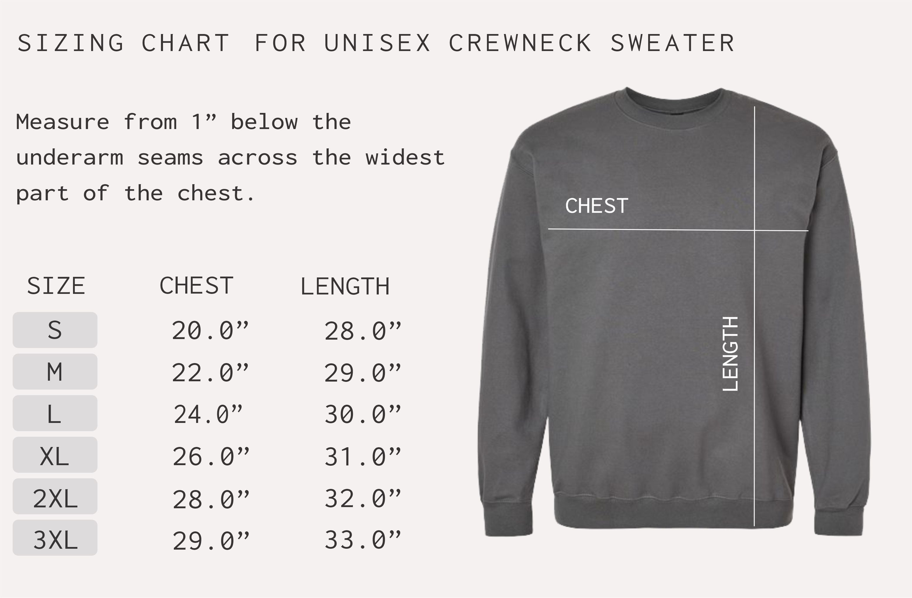 Adult Unisex Retro Shrooms Crew Neck Sweater