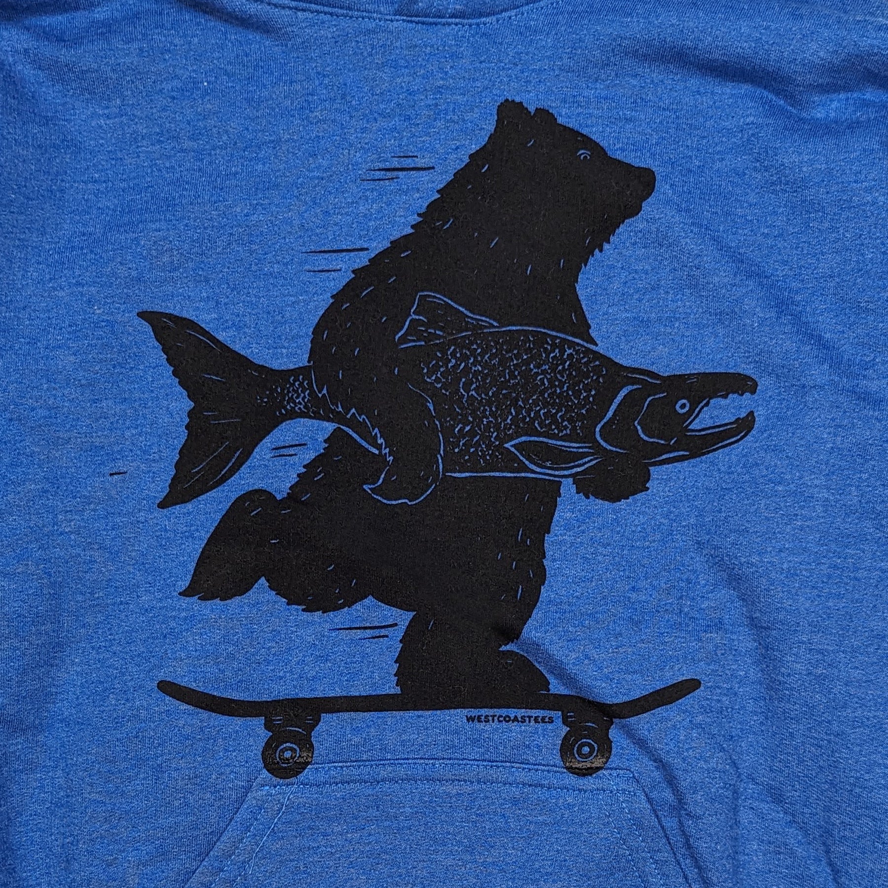 Kid's Skater Bear Hoodie