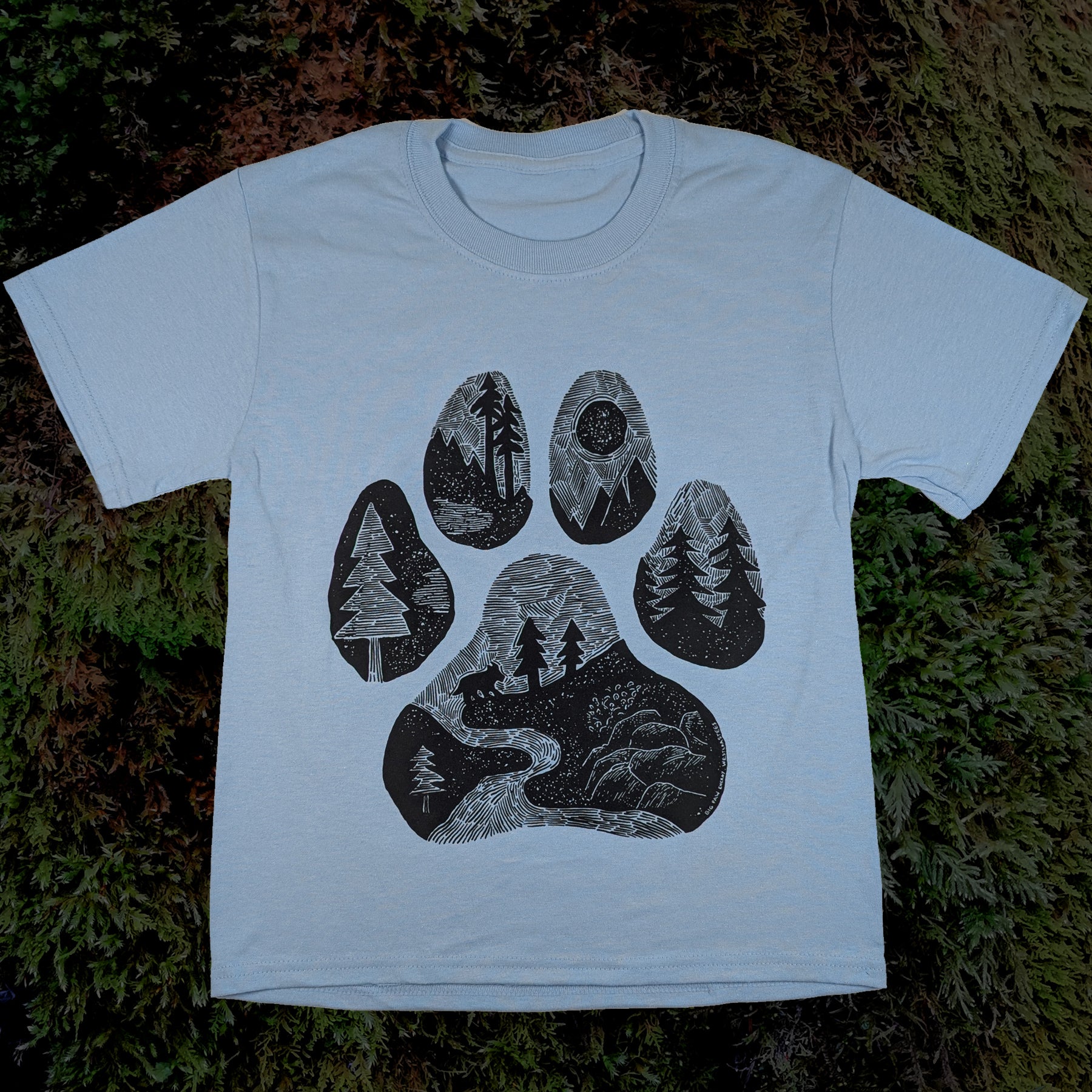 Kid's Big Paw T-shirt