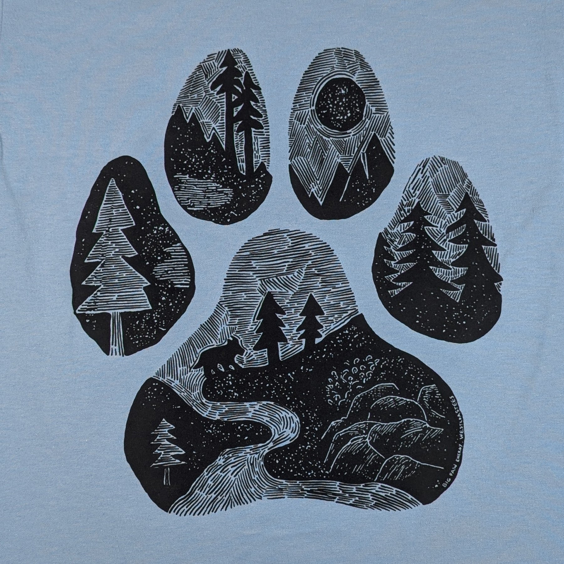 Kid's Big Paw T-shirt