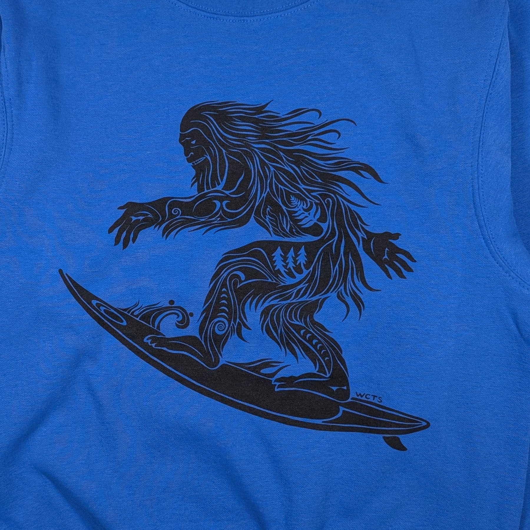Kid's Surf Squatch Crewneck Sweater