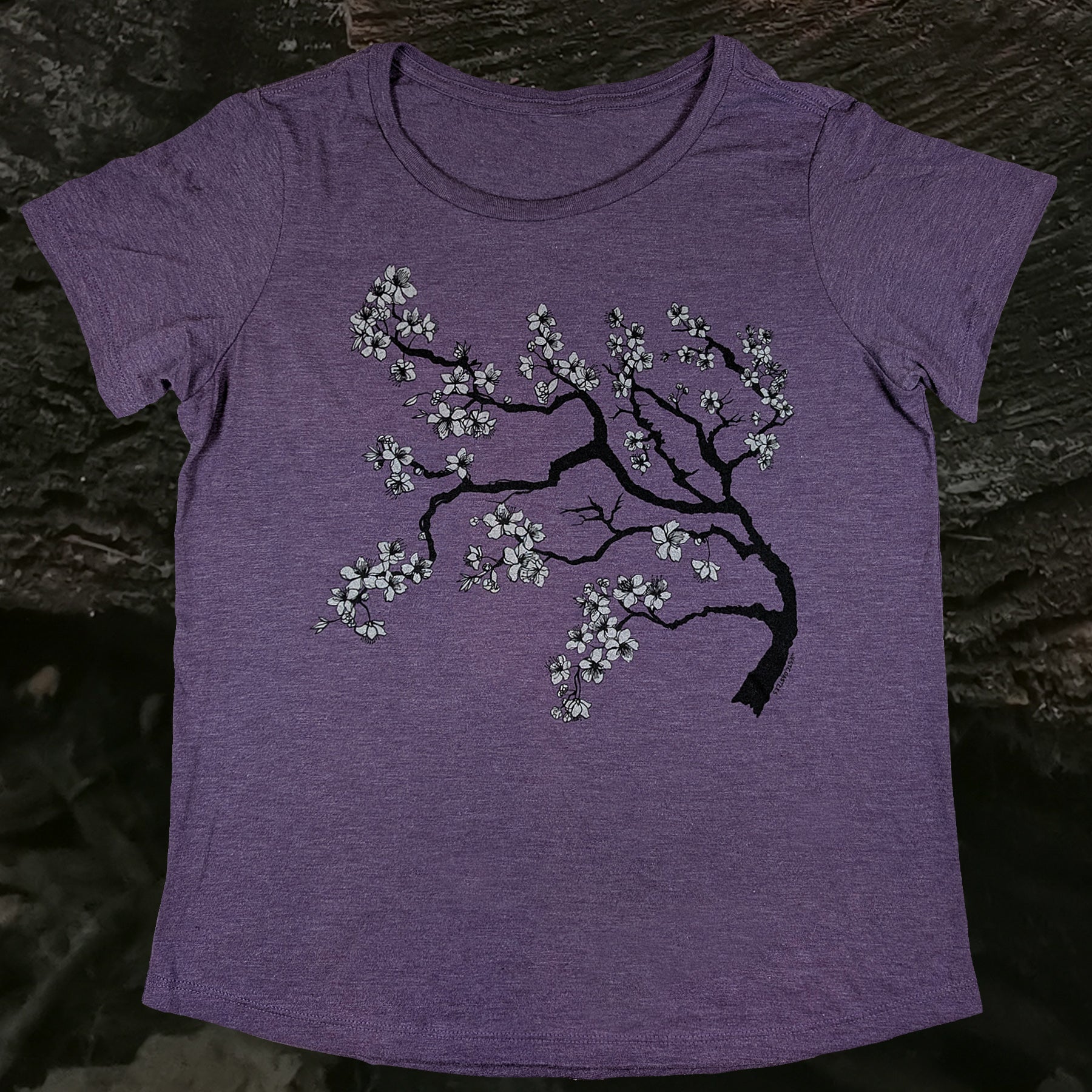 Women's Cherry Island Scoop Neck T-shirt