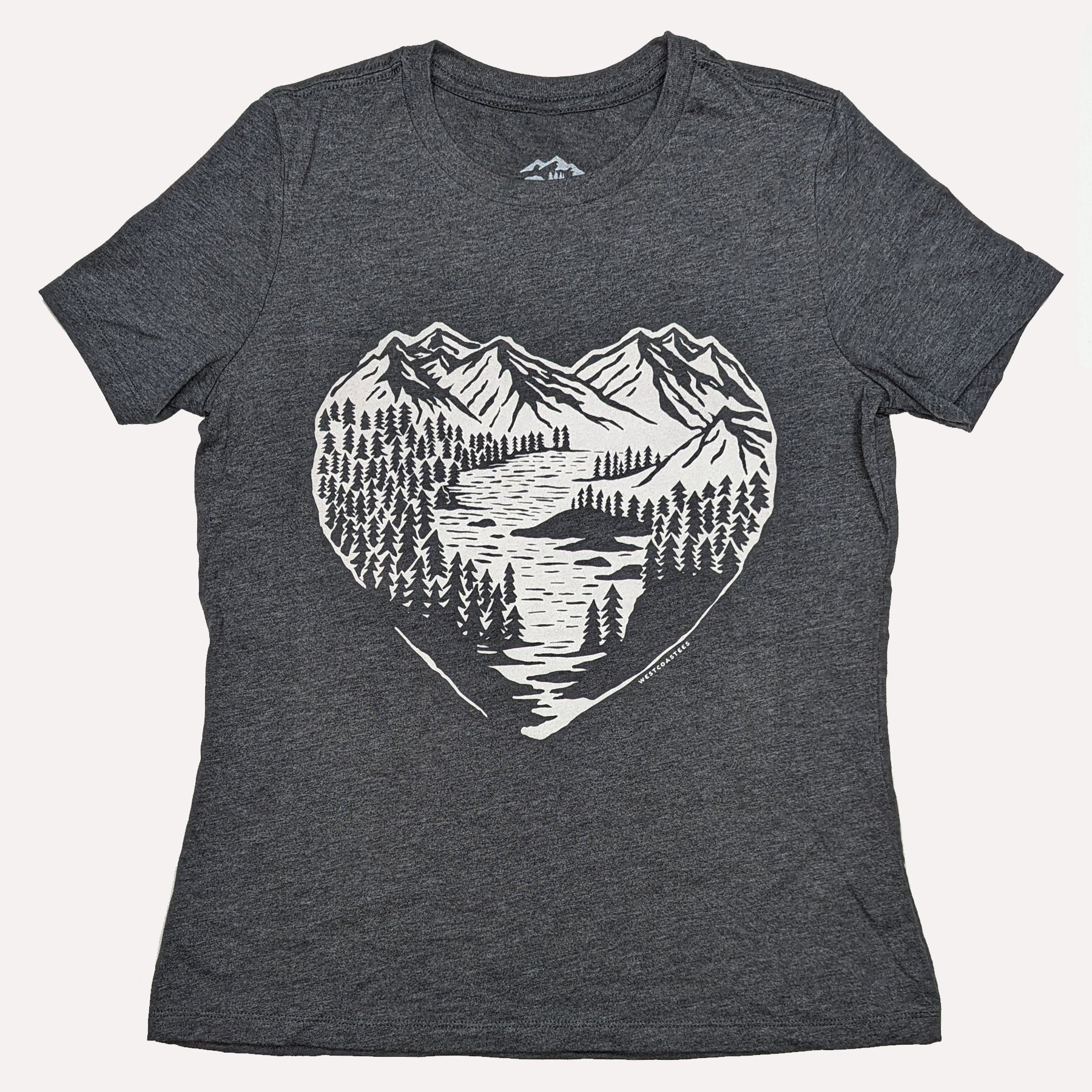 Women's Cove Heart Crewneck T-shirt