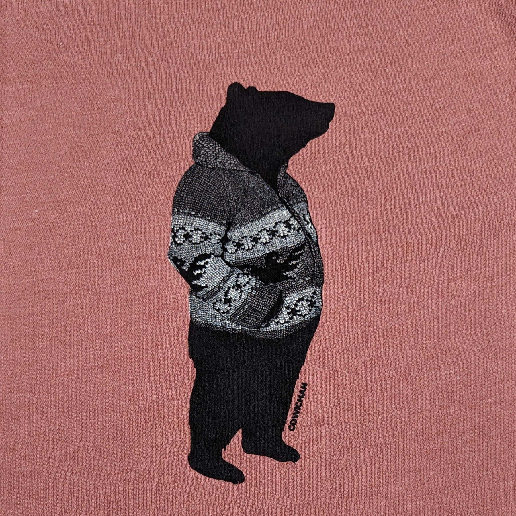 Women's Cowichan Bear Crew Neck Fleece Sweater