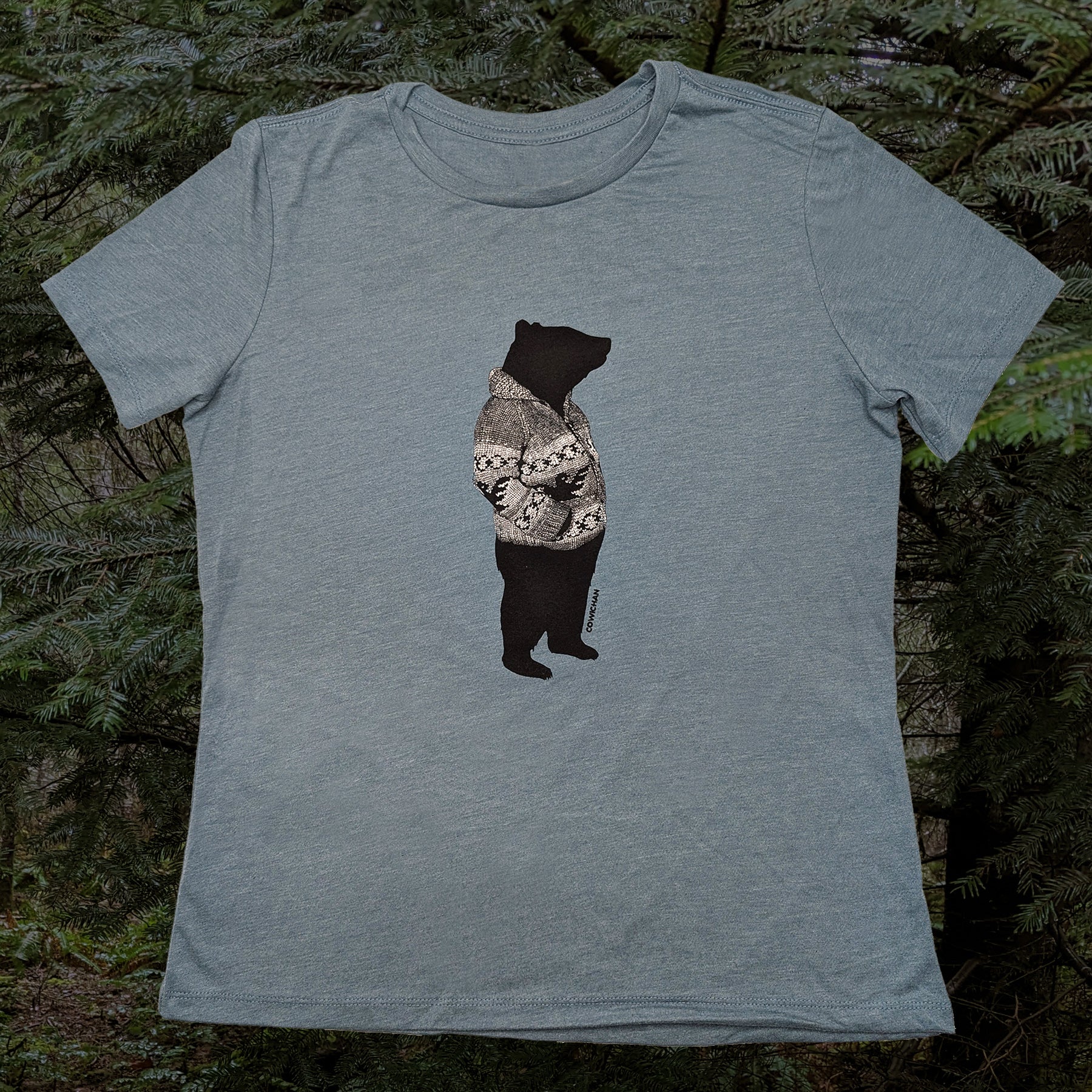 Women's Cowichan Bear Crewneck T-shirt