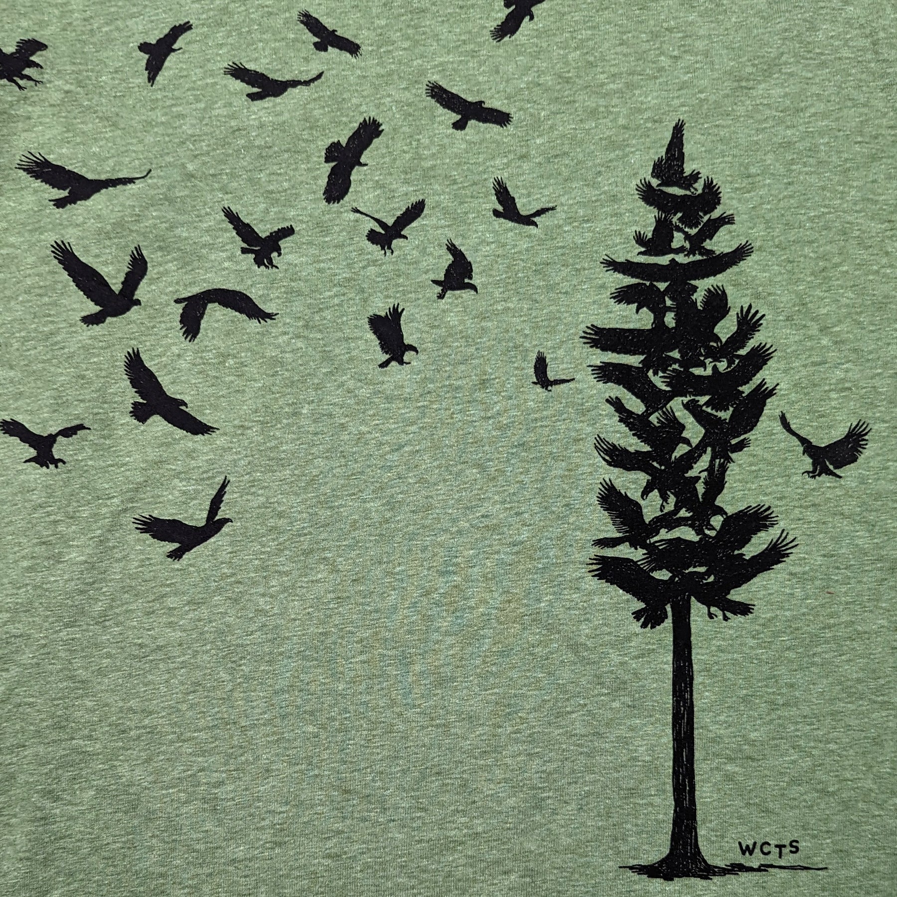 Women's Eagle Pine V-neck T-shirt