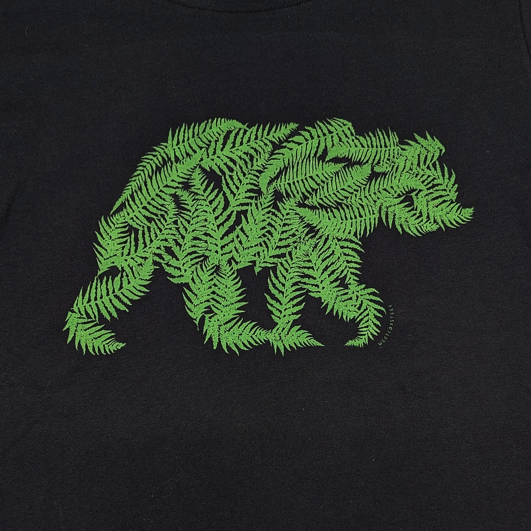 Women's Fern Bear Scoop Neck T-shirt