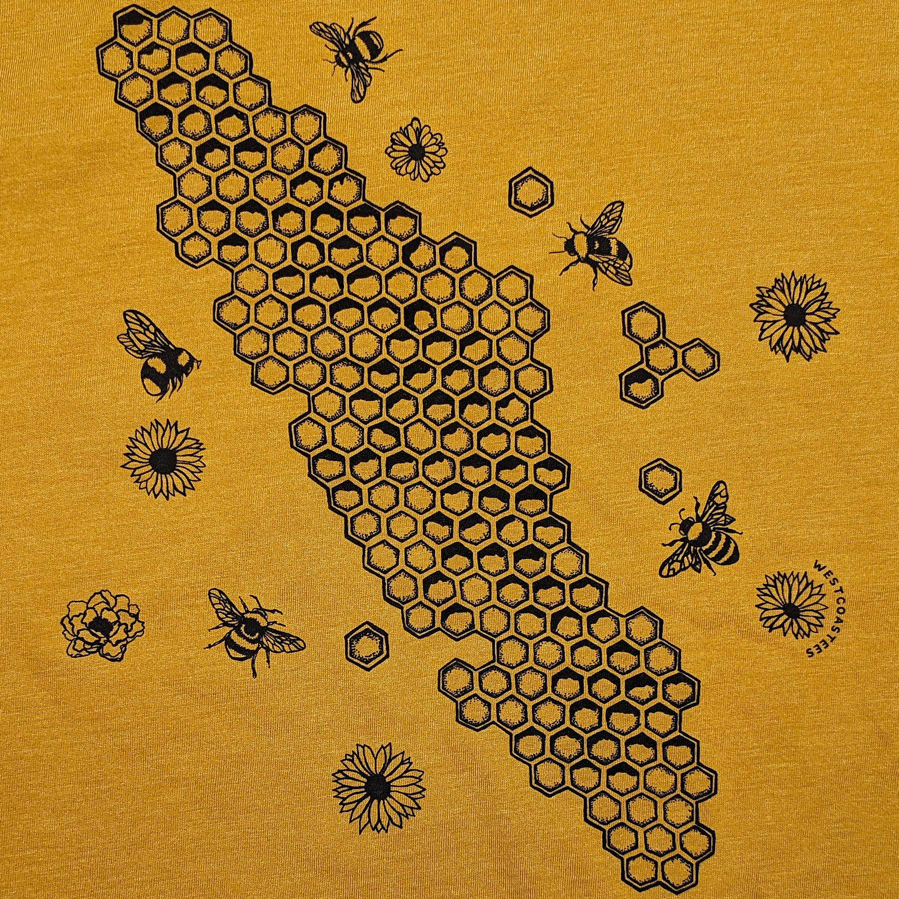 Women's Honeycomb Island Crew Neck T-shirt