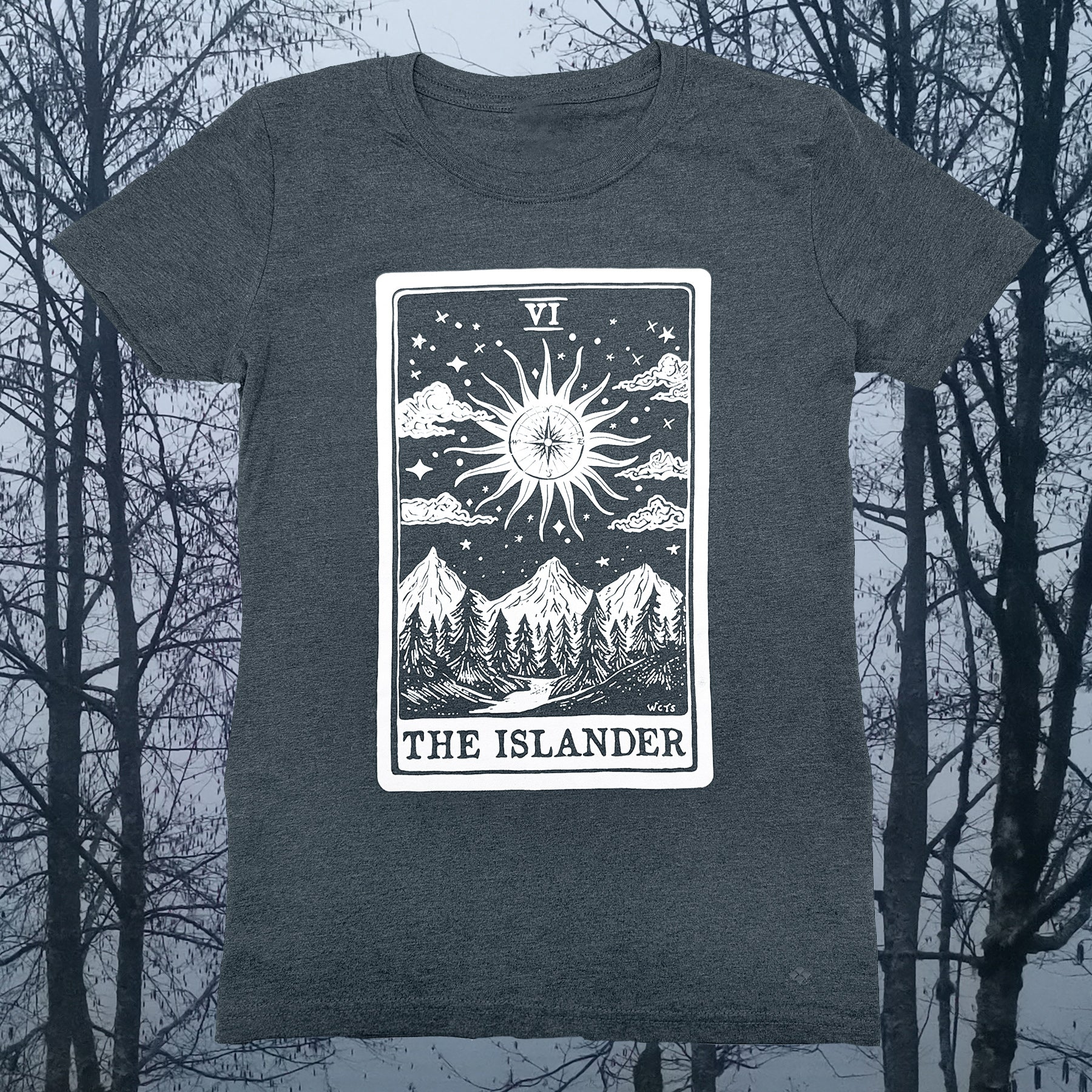 Women's Islander Tarot Crewneck T-shirt