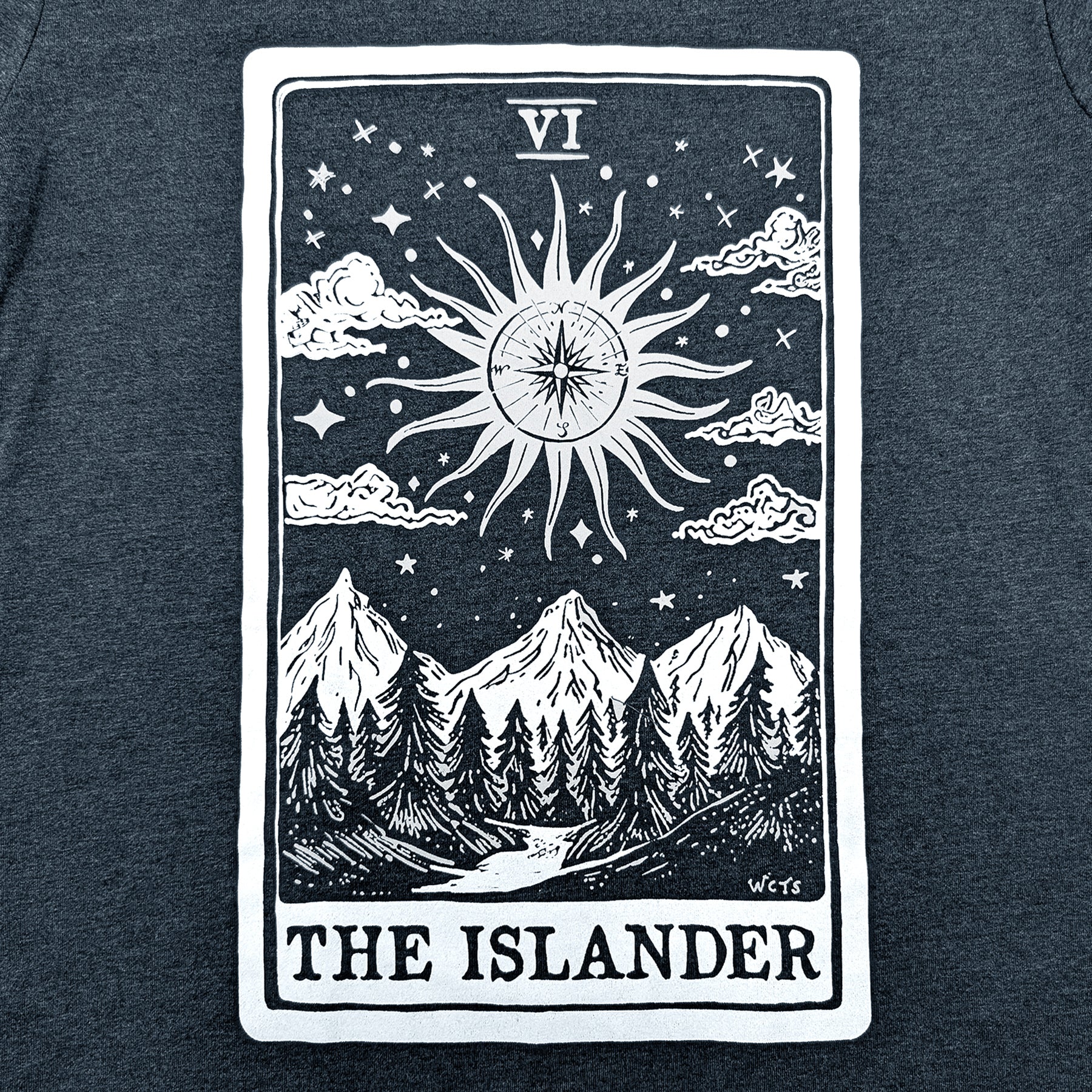 Women's Islander Tarot Crewneck T-shirt