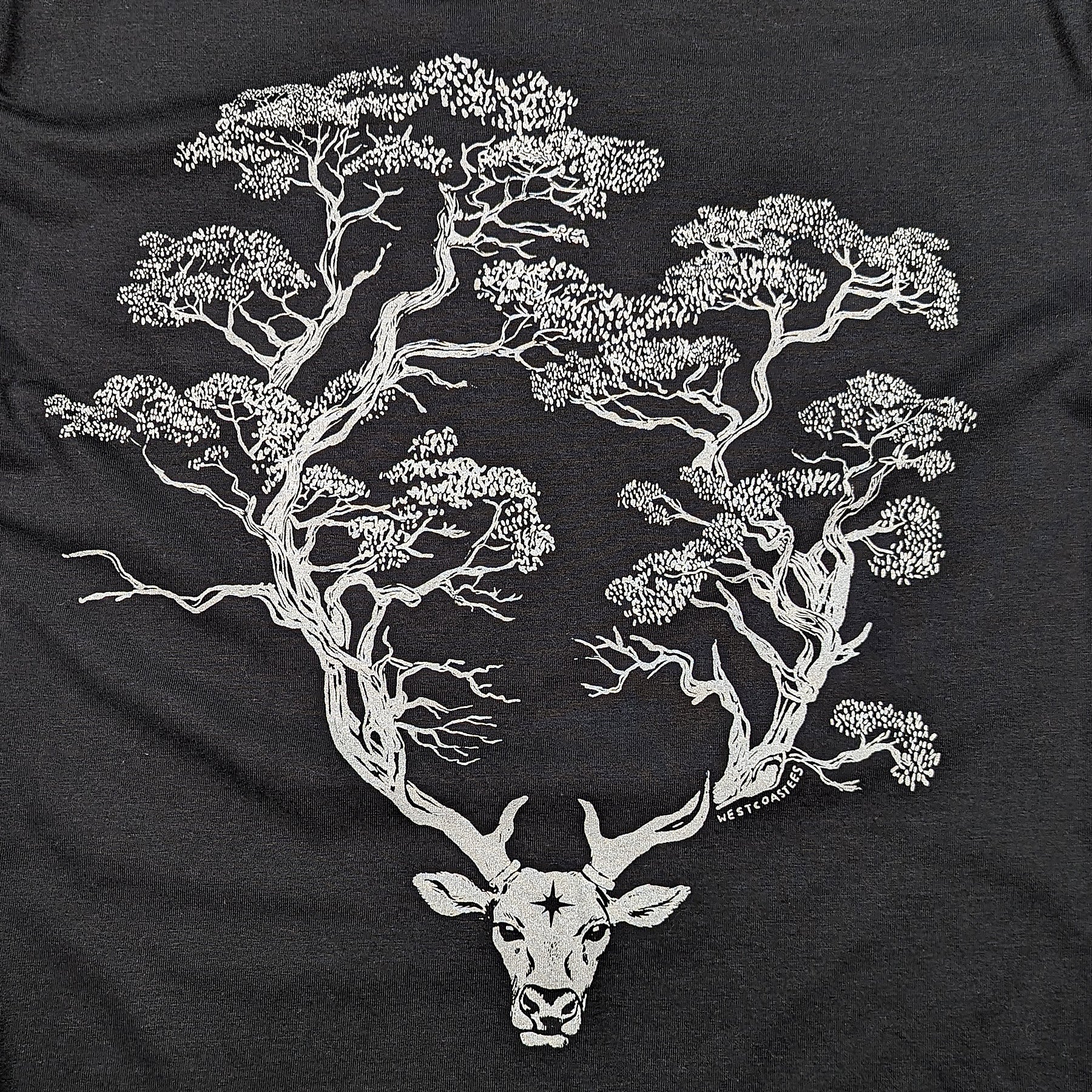Women's Mother Elk V-neck T-shirt