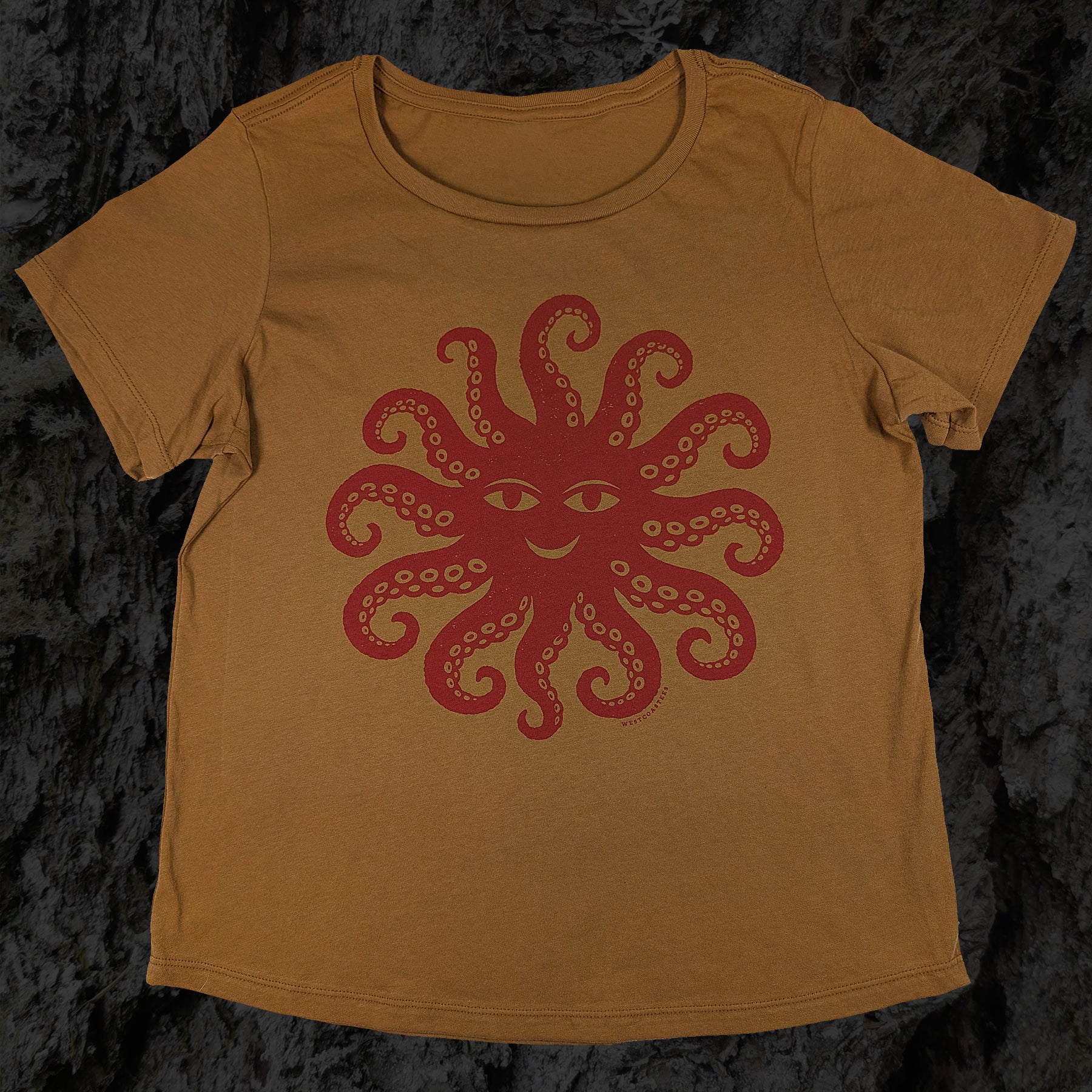 Women's Octo Sun Scoop Neck T-shirt