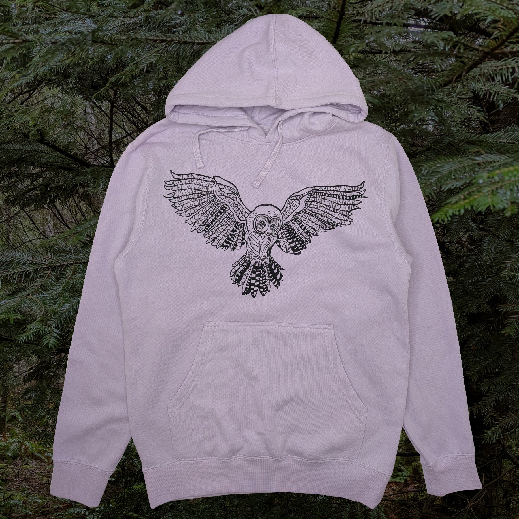 Women's Unisex Owl Places Hoodie