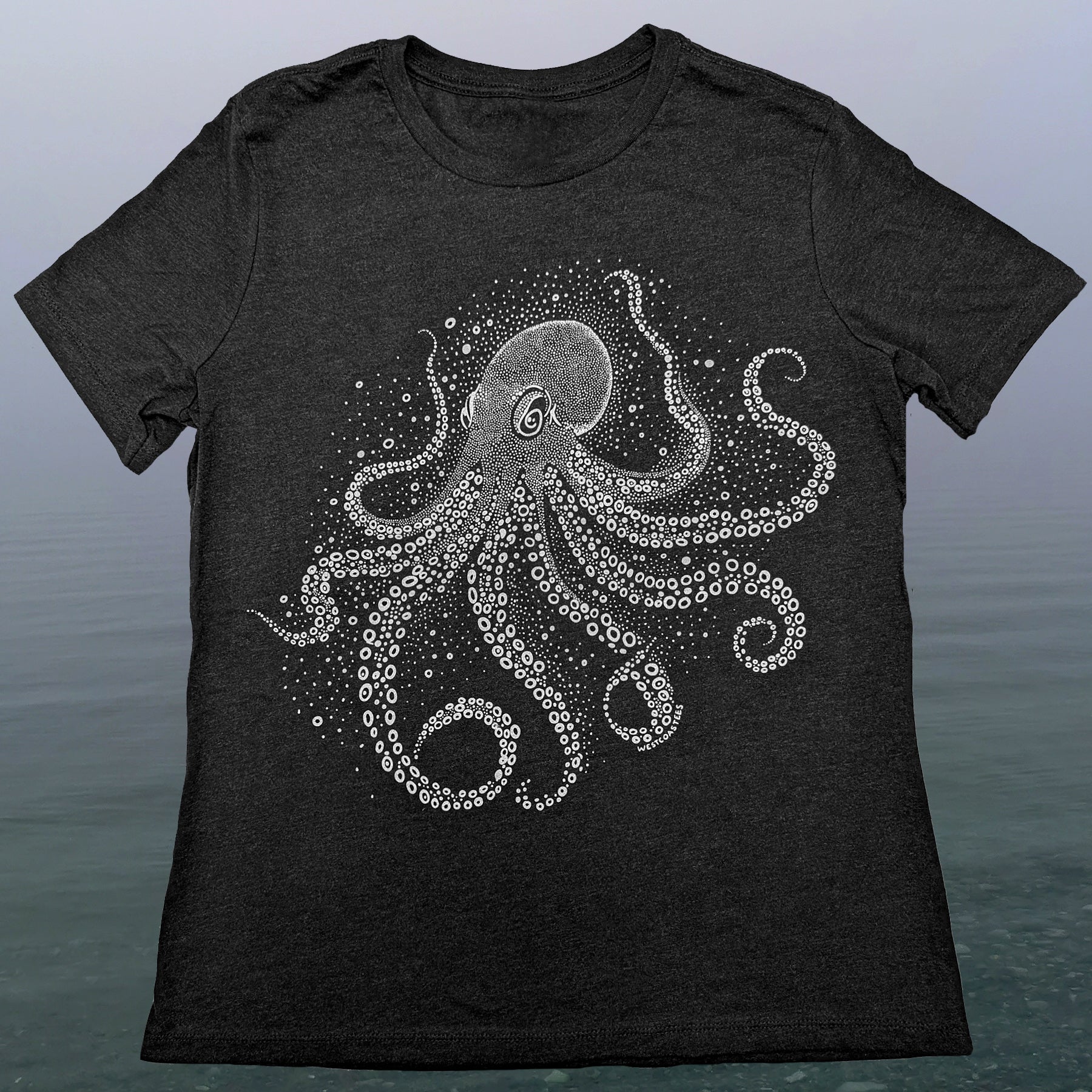 Women's Star Octopus Crewneck T-shirt