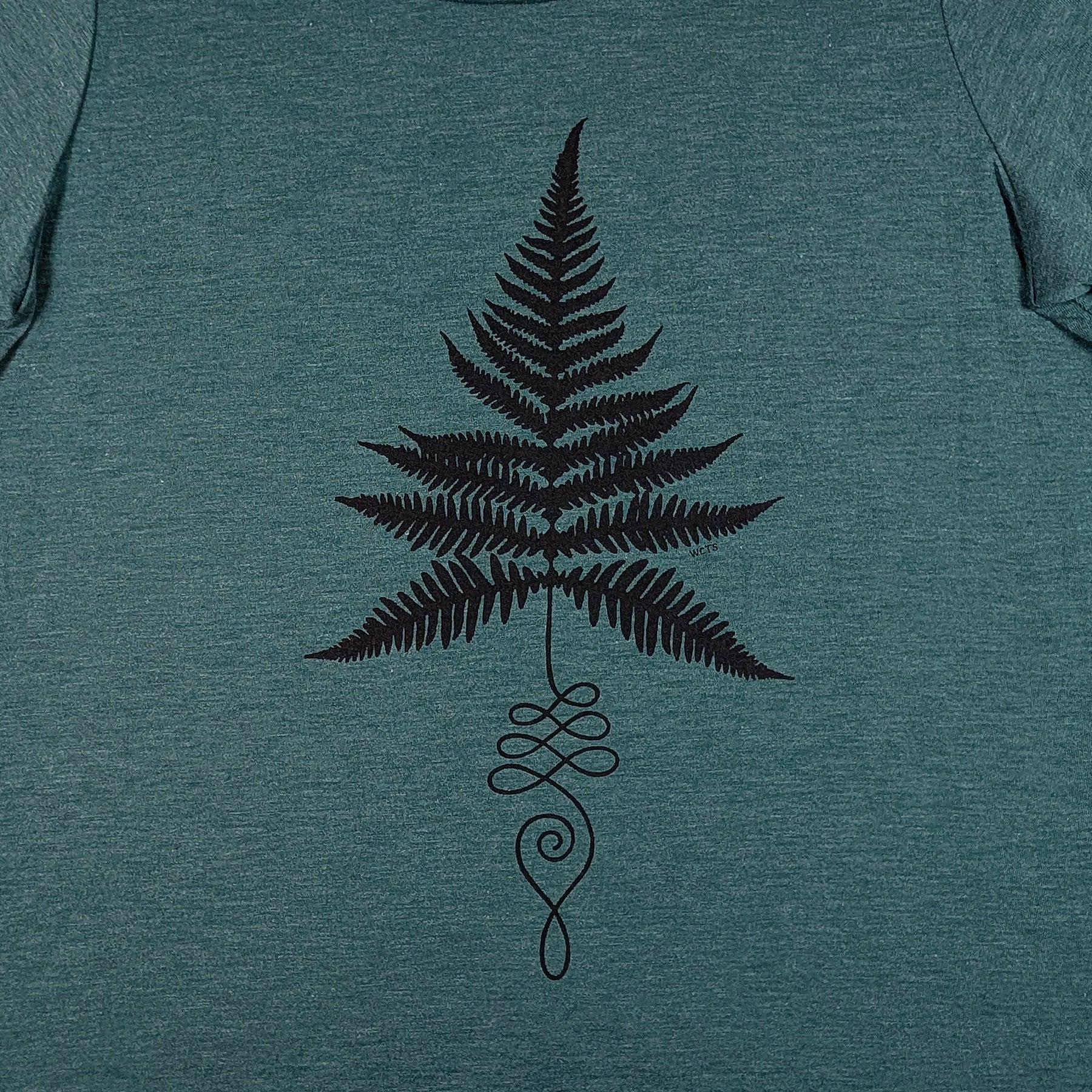 Women's Unalome Fern Scoop Neck T-shirt