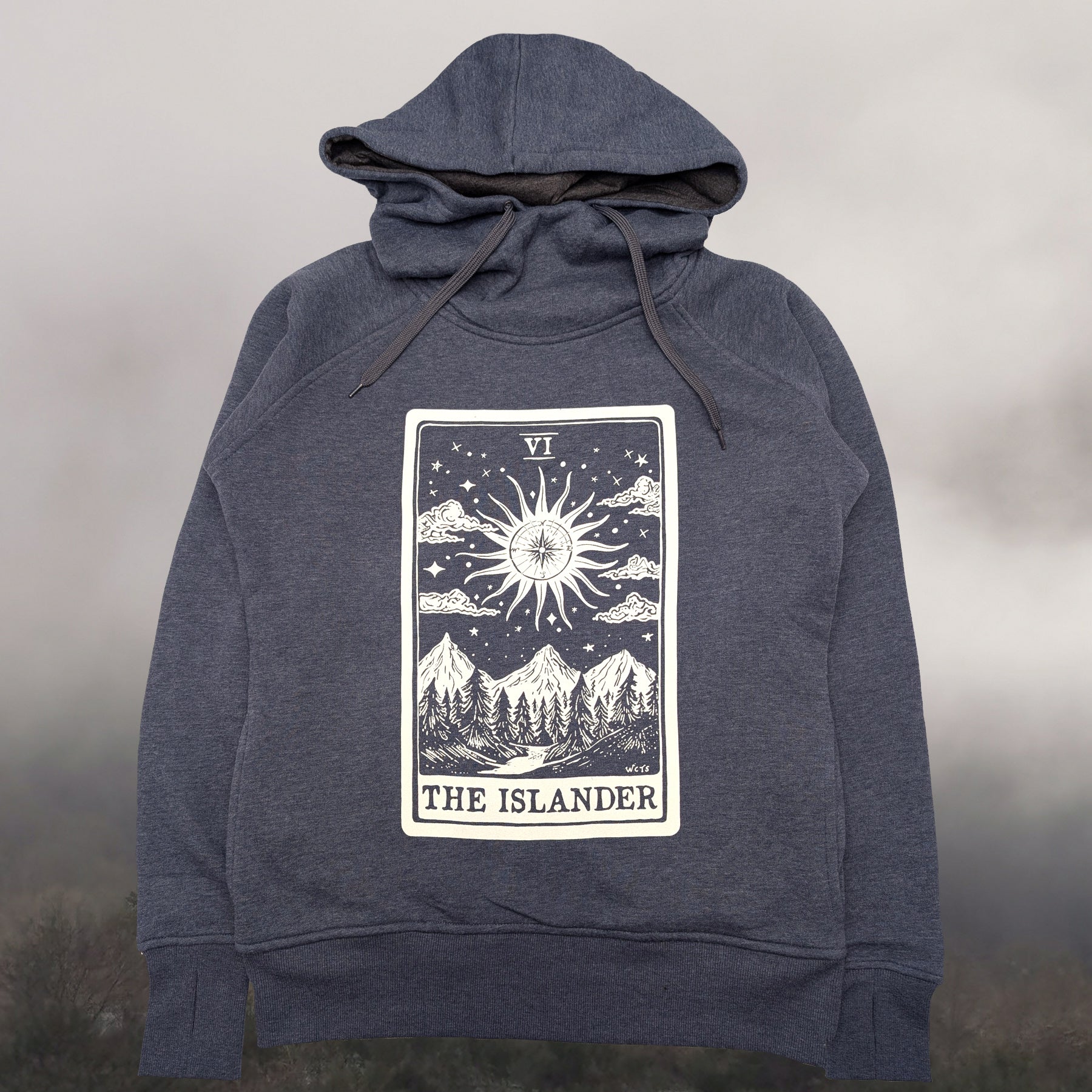 Women's Islander Tarot Scuba Hoodie