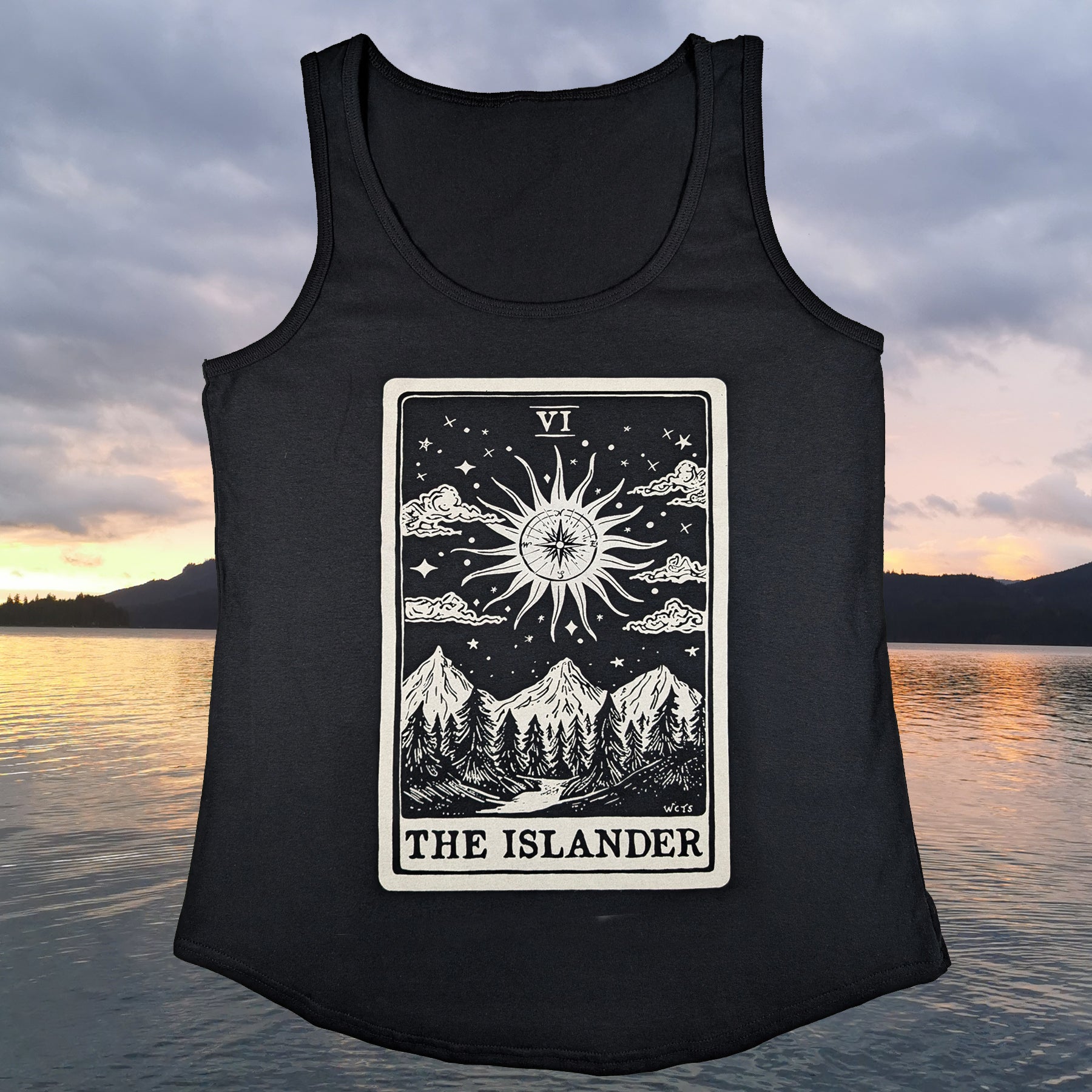 Women's Islander Tarot Tank Top
