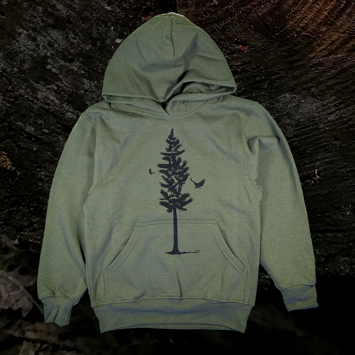 Kid's Eagle Pine Hoodie