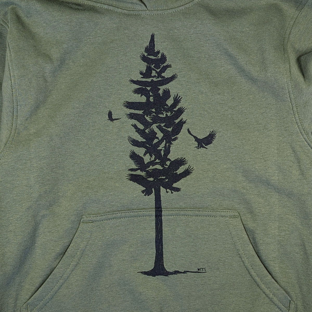 Kid's Eagle Pine Hoodie
