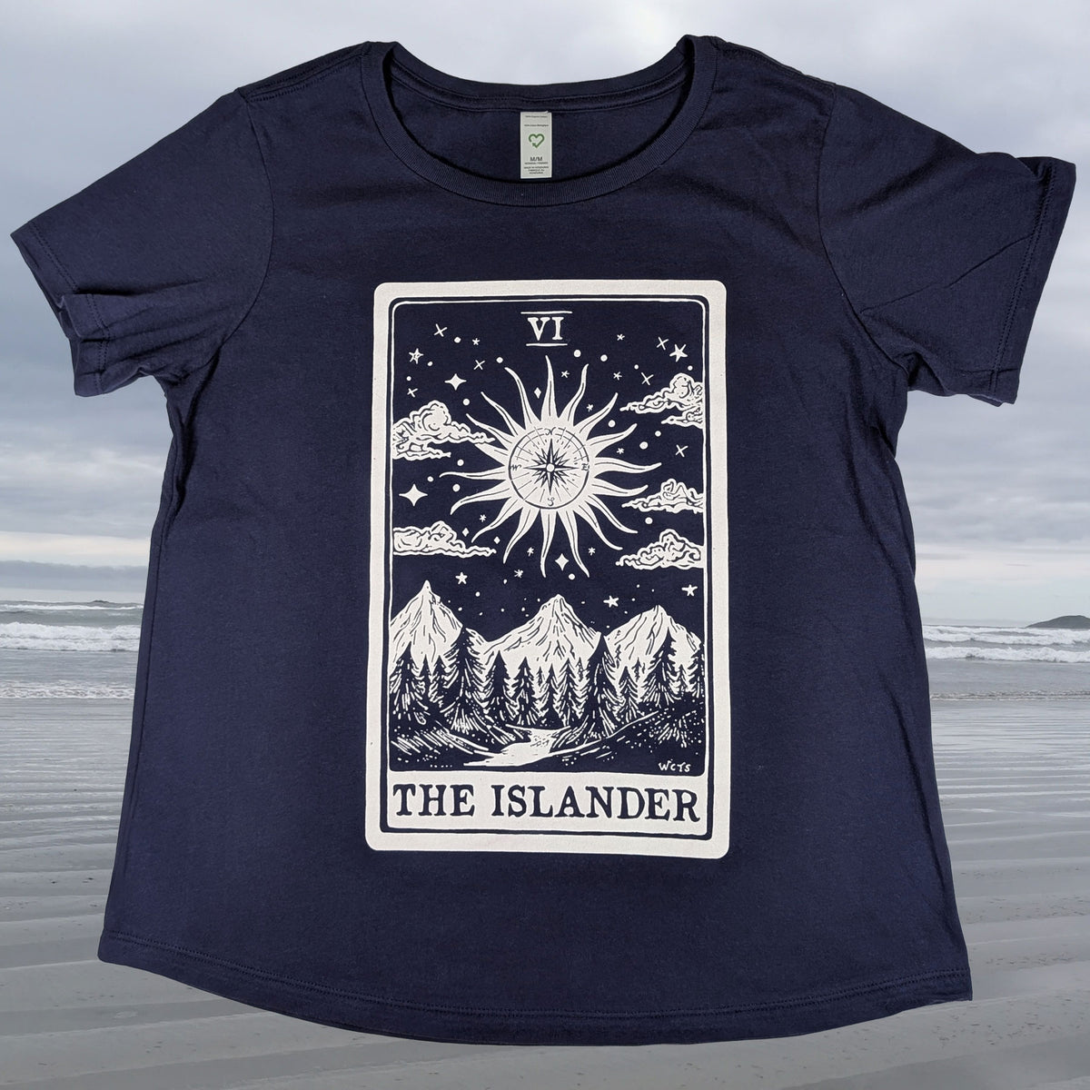 Women's Islander Tarot Scoopneck T-shirt