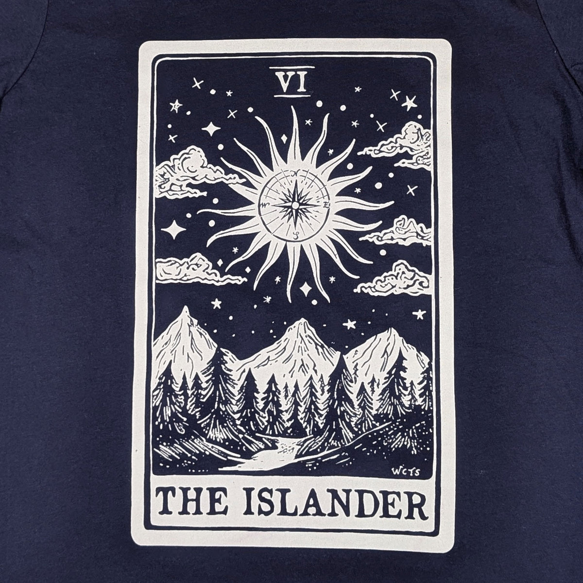 Women's Islander Tarot Scoopneck T-shirt