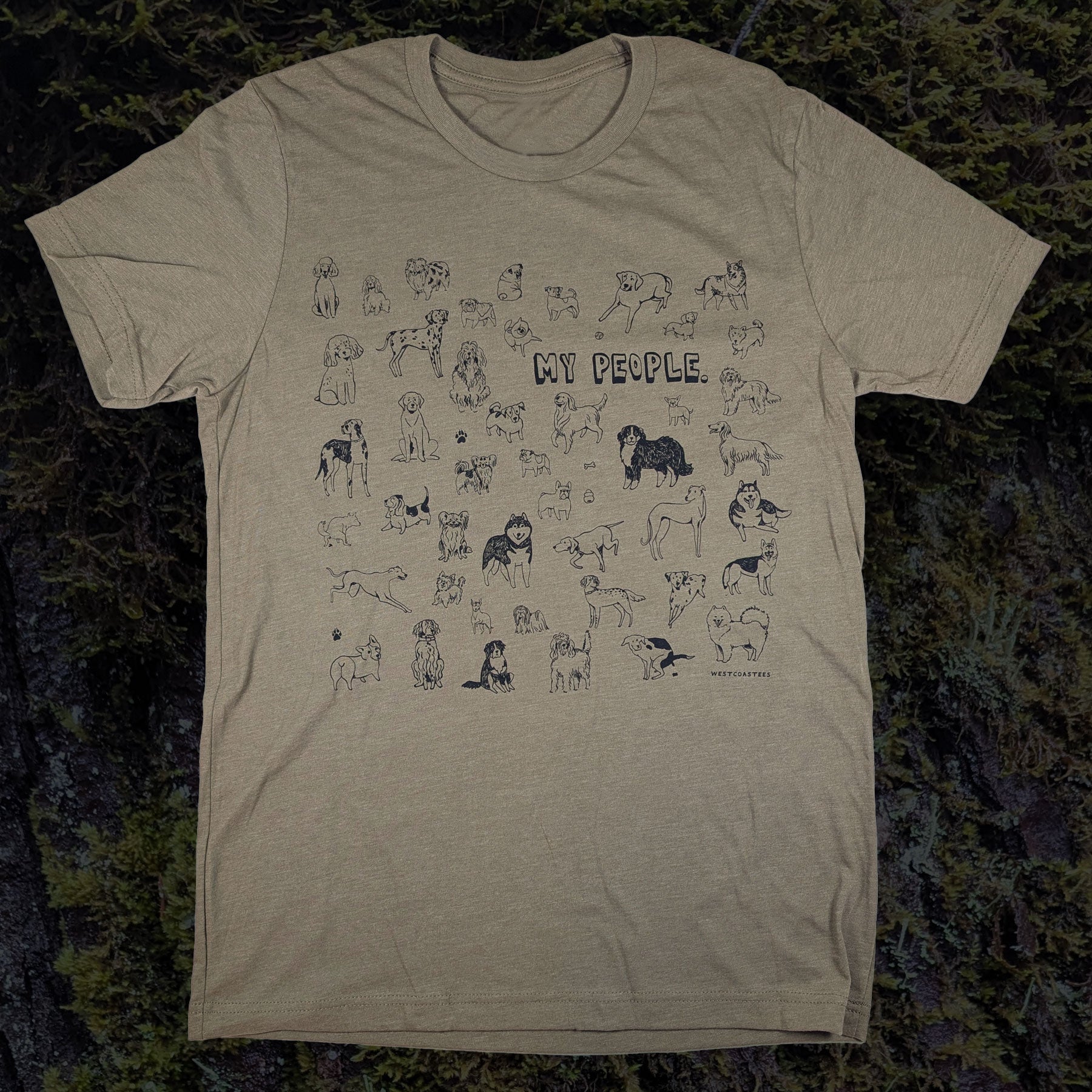 Adult Unisex My People T-shirt