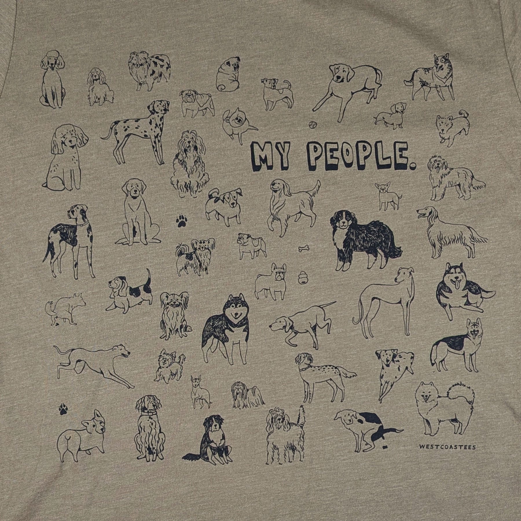 Adult Unisex My People T-shirt