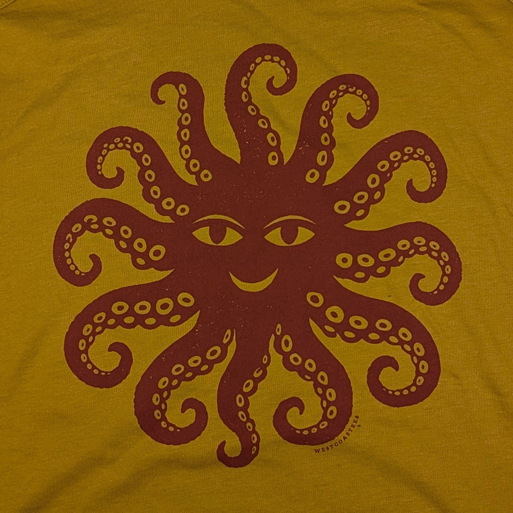 Women's Octo Sun racerback Tank Top