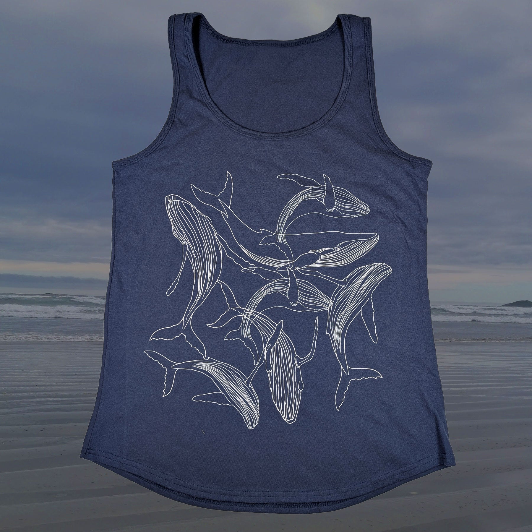 Women's Playing Humpbacks Tank Top