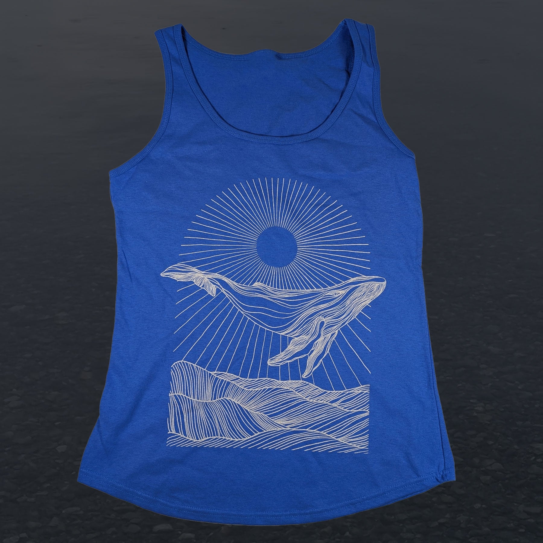 Women's Sun Whale Tank Top