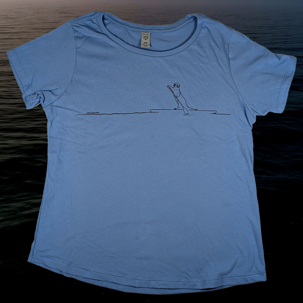 Women's Sup Otter Scoop Neck T-shirt