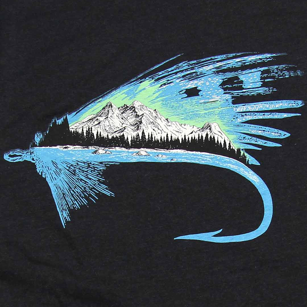 Close-up River Fly Fishing Adult Unisex T-shirt
