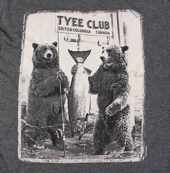 Close-up of Tyee Club Bears Adult Unisex T-shirt