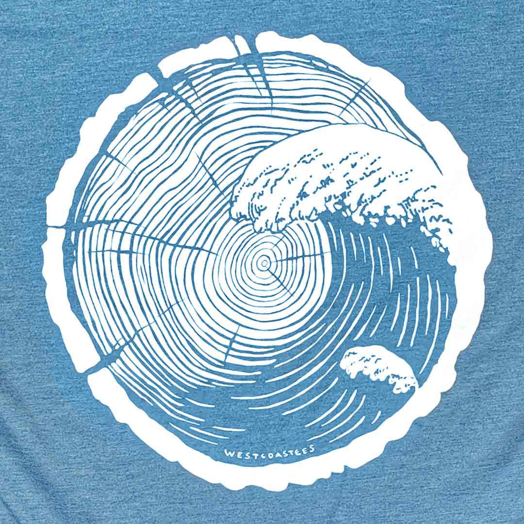 Close-up Tree Wave Adult Unisex T-shirt