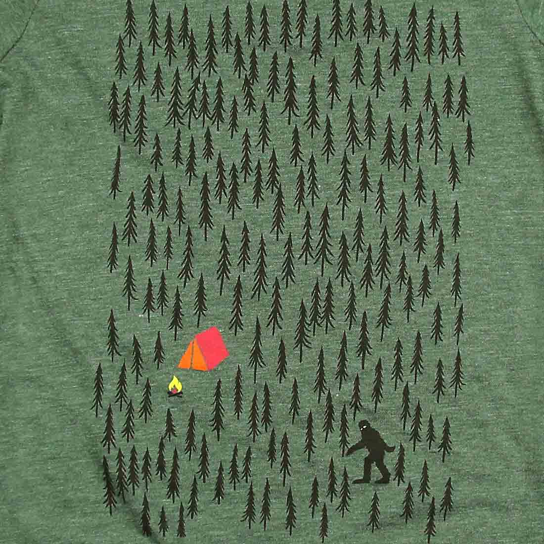 Kid's Forest Camping T-shirt - Westcoastees