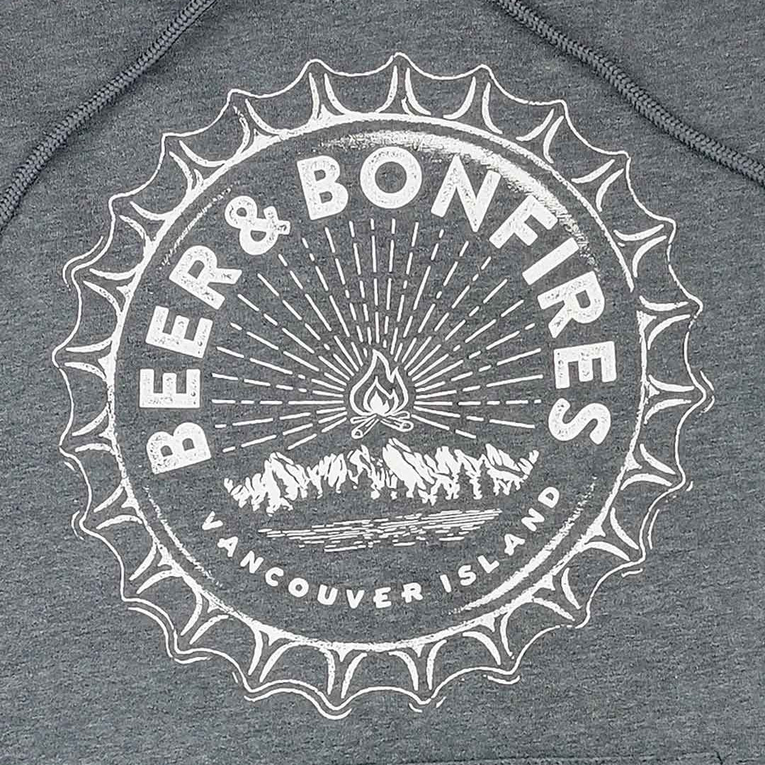 Adult Unisex Beer and Bonfires Hoodie - Westcoastees